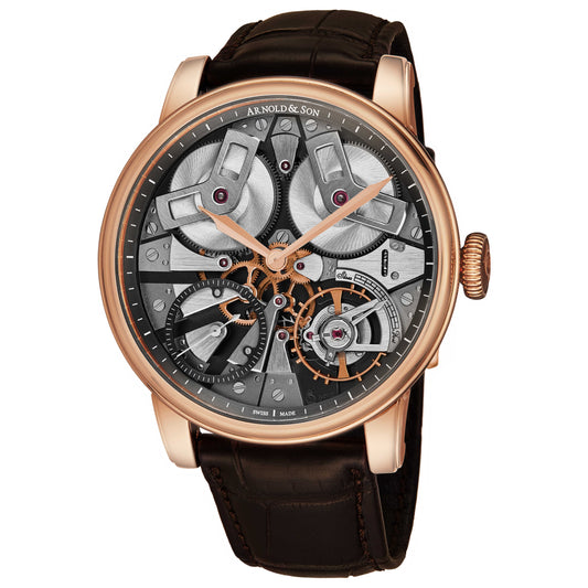 Front view of Arnold & Son TB88 Men's Automatic Watch 1TBAR.S01A
