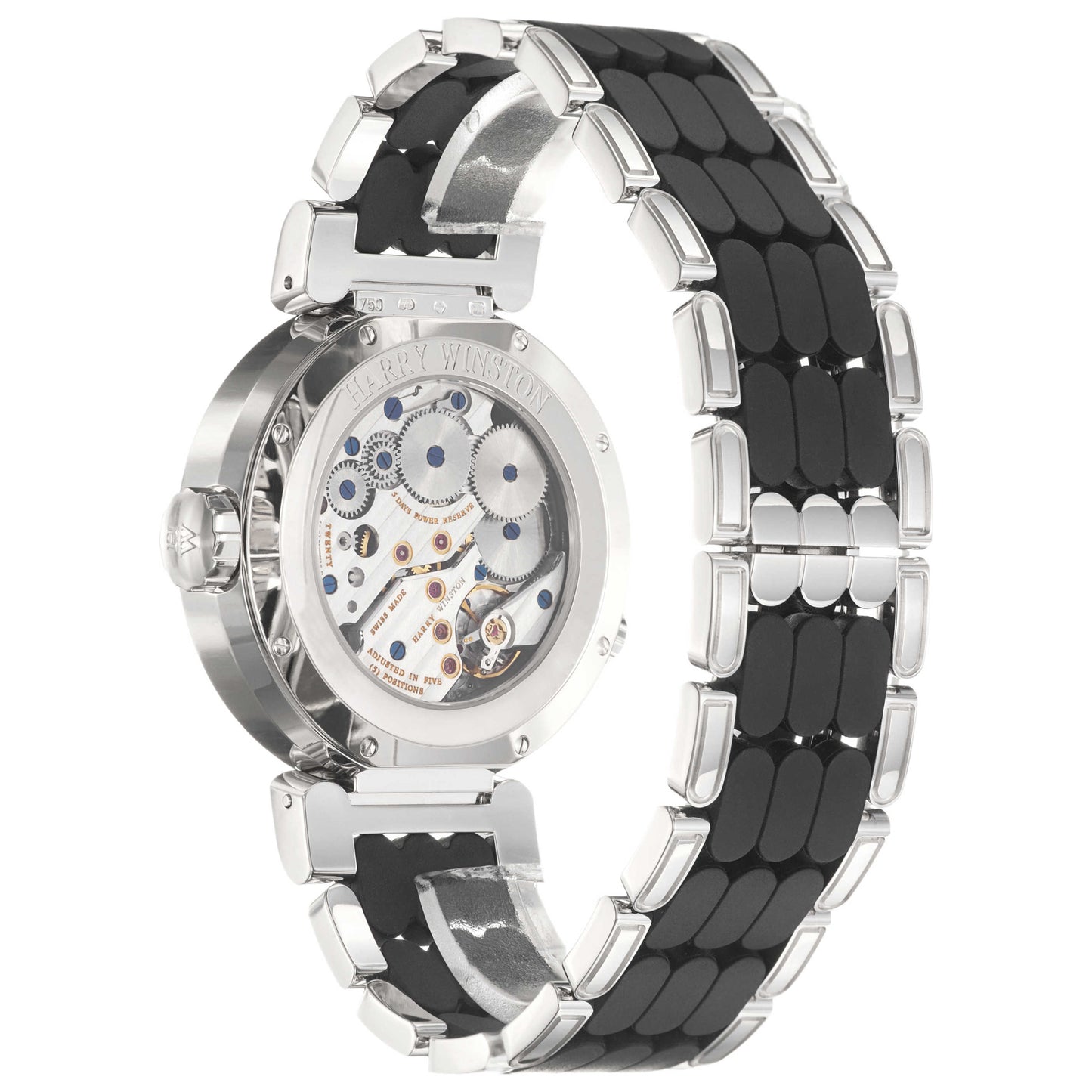 Harry Winston Premier Excenter Men's Manual-Wind Watch 200-MMTZ39WWC-A - Image #2