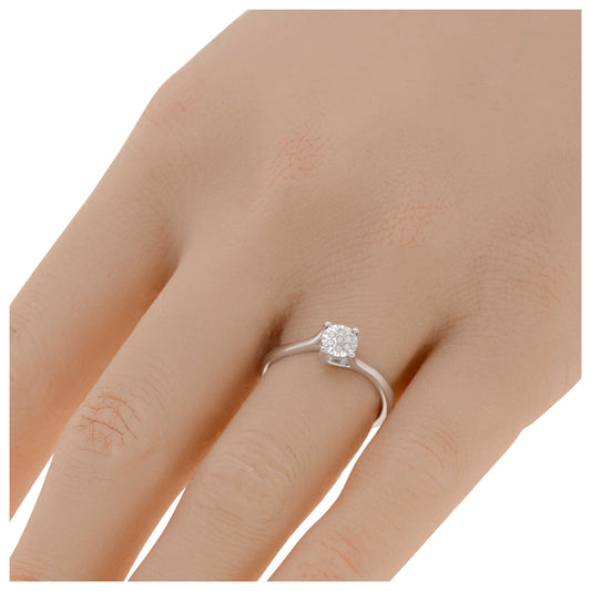 Bliss by Damiani Diamond Cluster Women's Ring 20077827 - Image #2