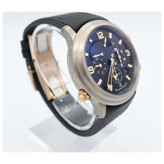 Blancpain Leman Men's Automatic Watch 2041-12A30-64B-SD - Image #3