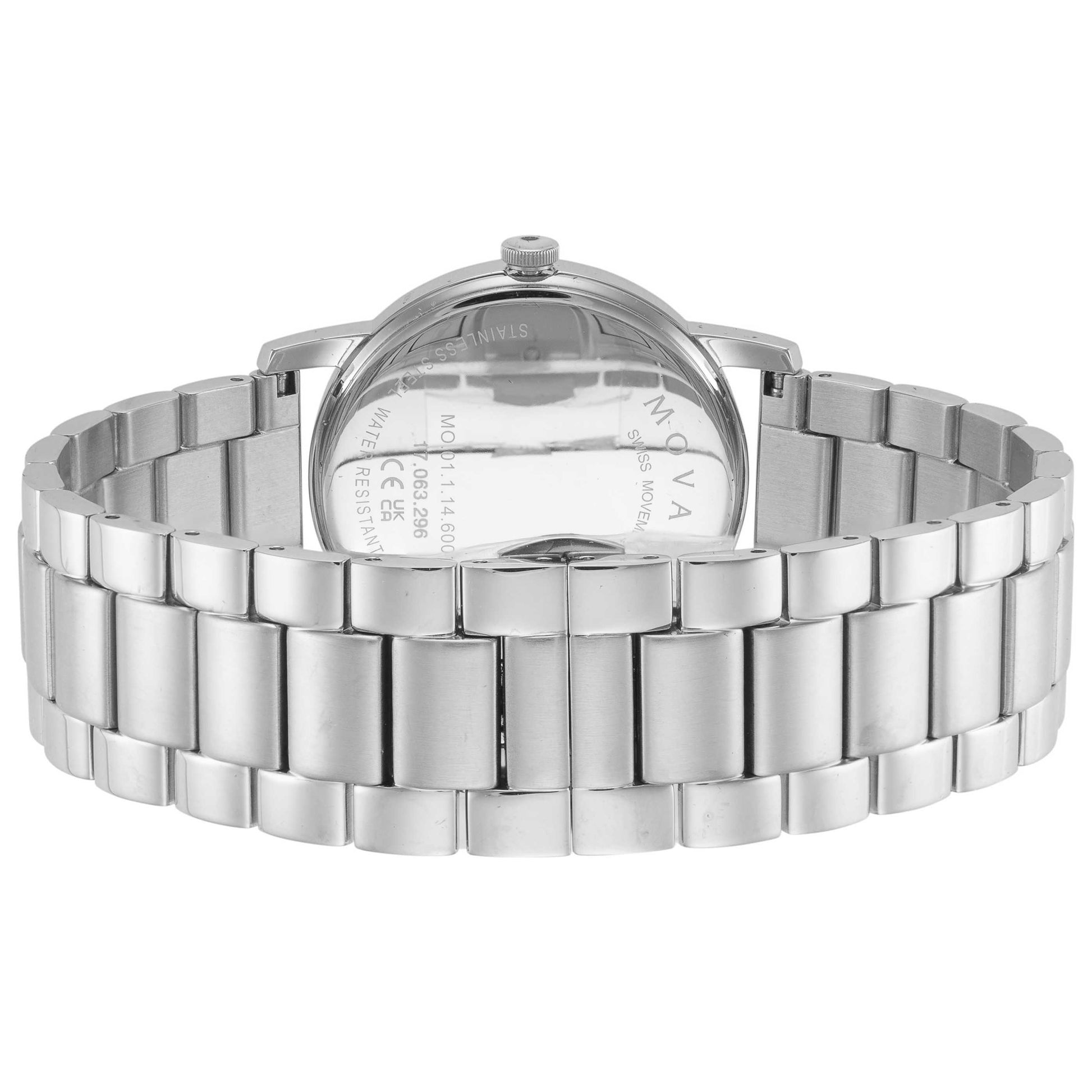 Back view of Movado Classic Men's Quartz Watch 2100015