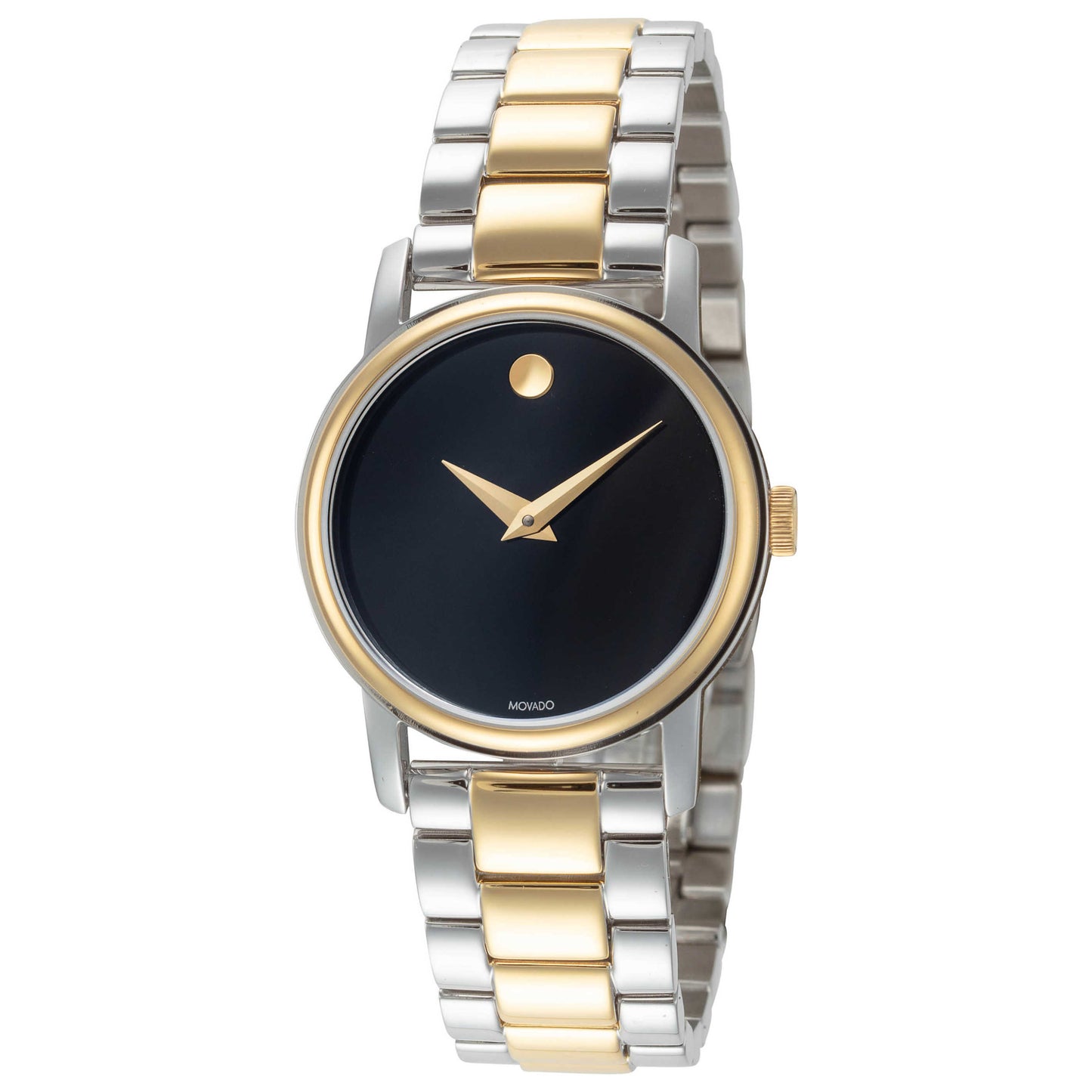 Front view of Movado Classic Museum Women's Quartz Watch 2100018