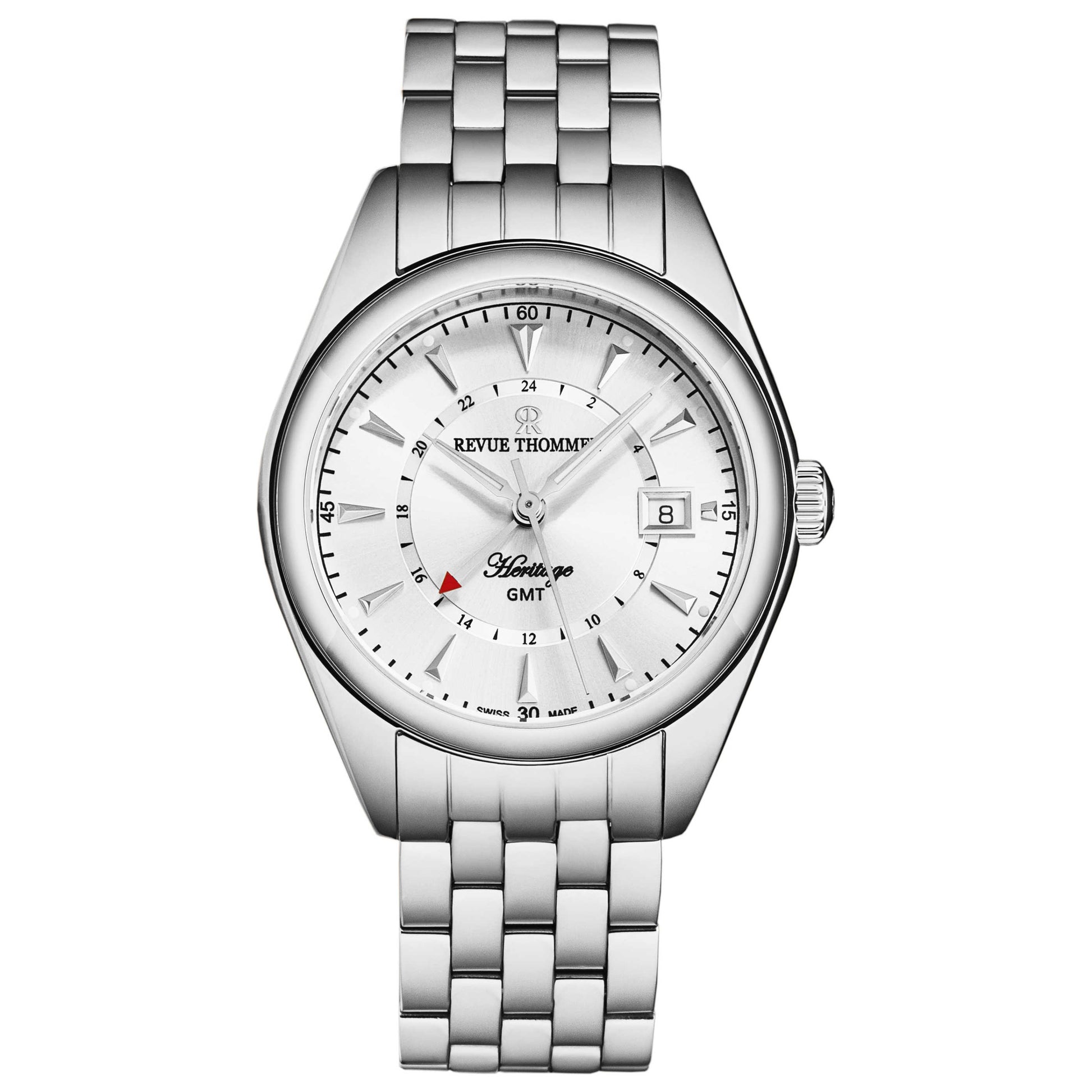 Front view of Revue Thommen Heritage Men's Automatic Watch 21010.2332
