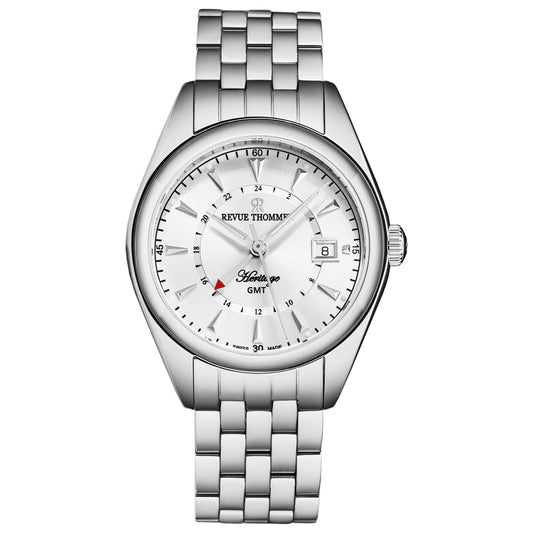 Front view of Revue Thommen Heritage Men's Automatic Watch 21010.2332