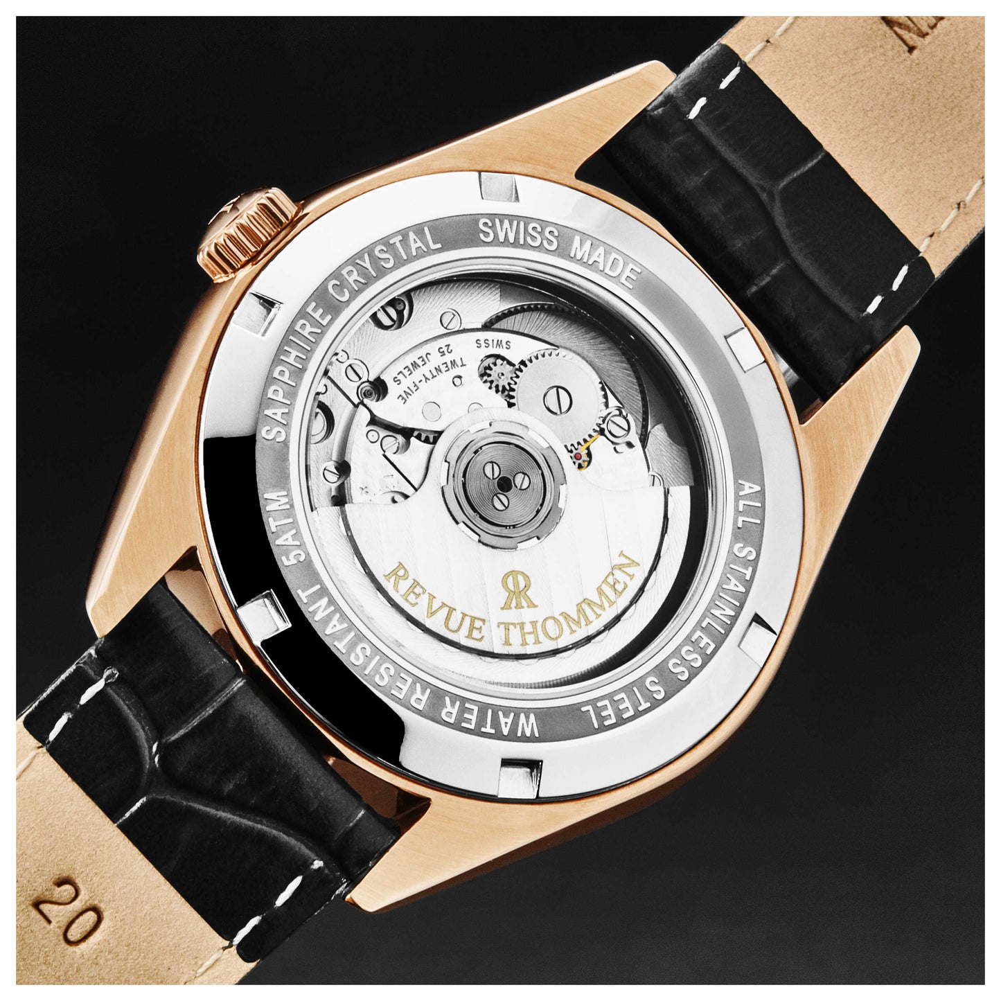 Revue Thommen Heritage Men's Automatic Watch 21010.2465 - Image #7