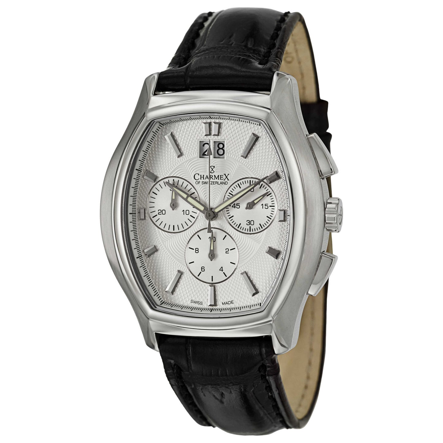 Front view of Charmex St. Moritz Men's Swiss Quartz (Battery-Powered) Watch 2170