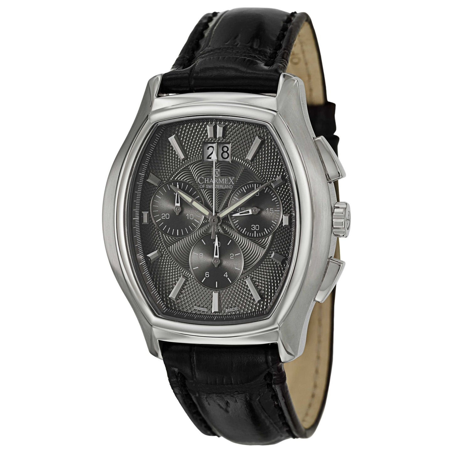 Front view of Charmex St. Moritz Men's Swiss Quartz (Battery-Powered) Watch 2171
