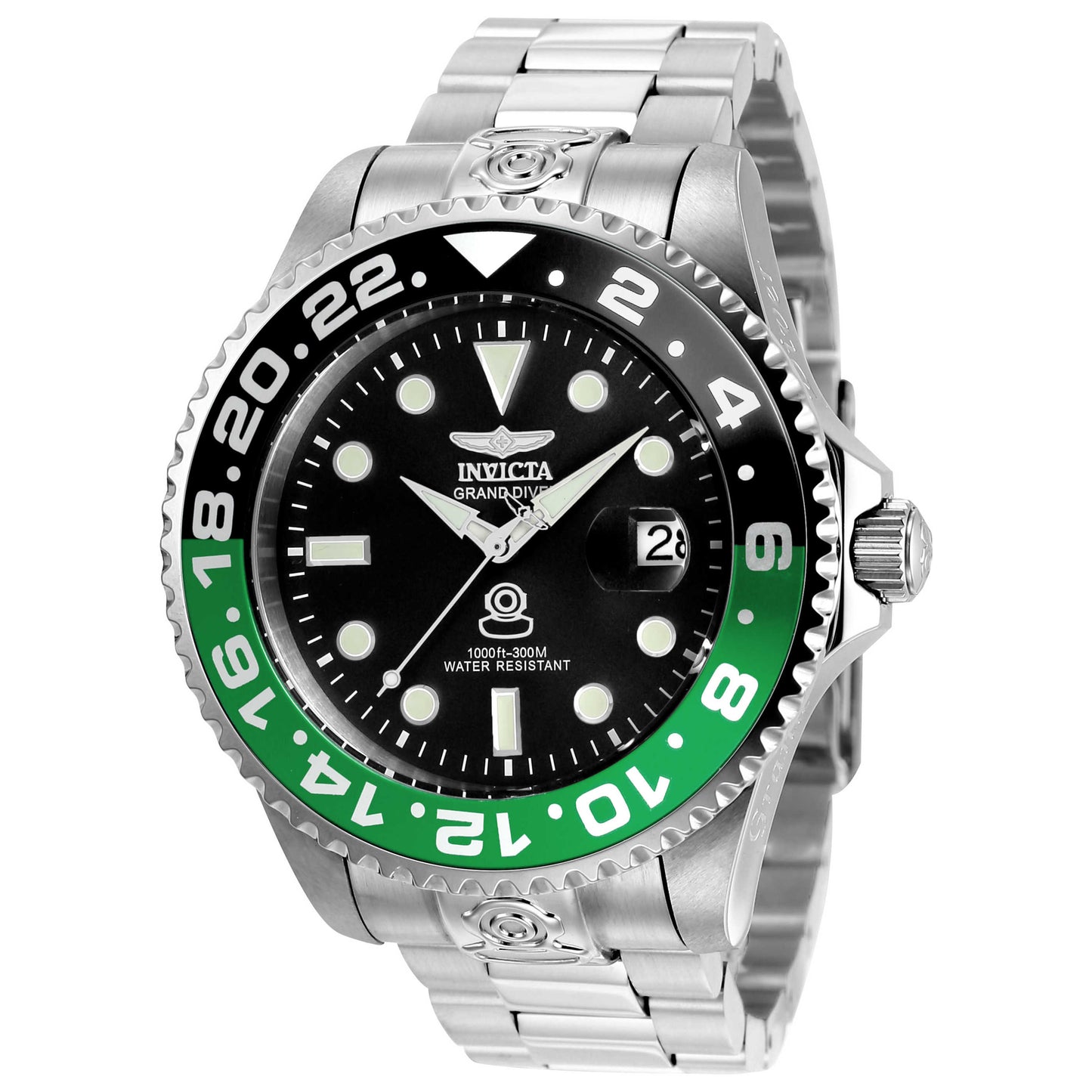 Front view of Invicta Pro Diver Men's Automatic Watch 21866