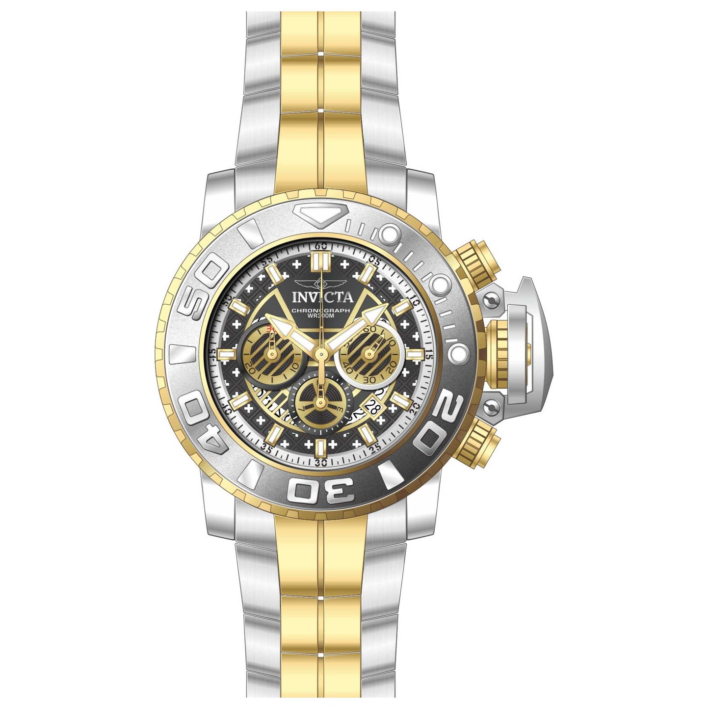 Front view of Invicta Sea Hunter Men's Quartz Watch 22131