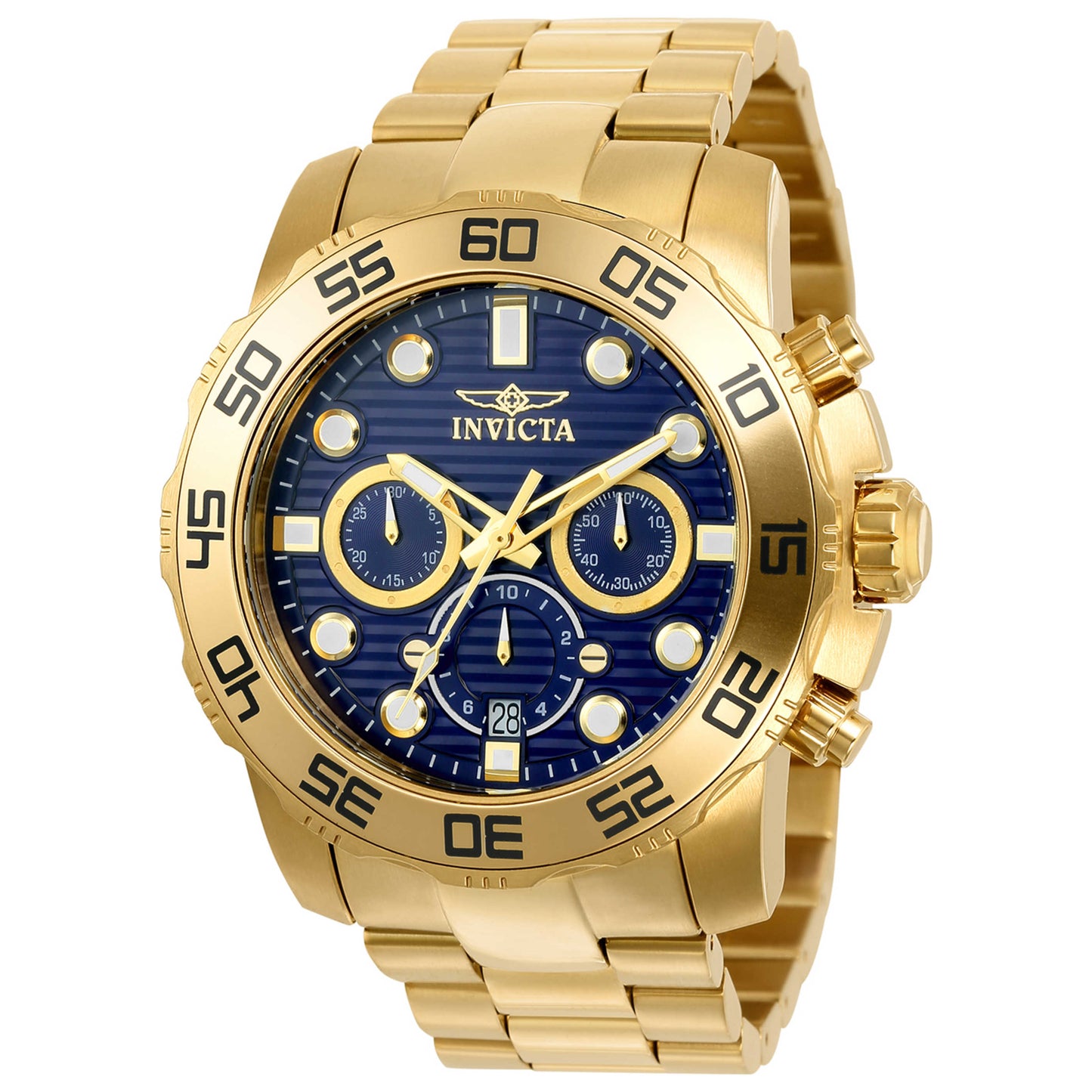 Front view of Invicta Pro Diver Men's Quartz Watch 22228