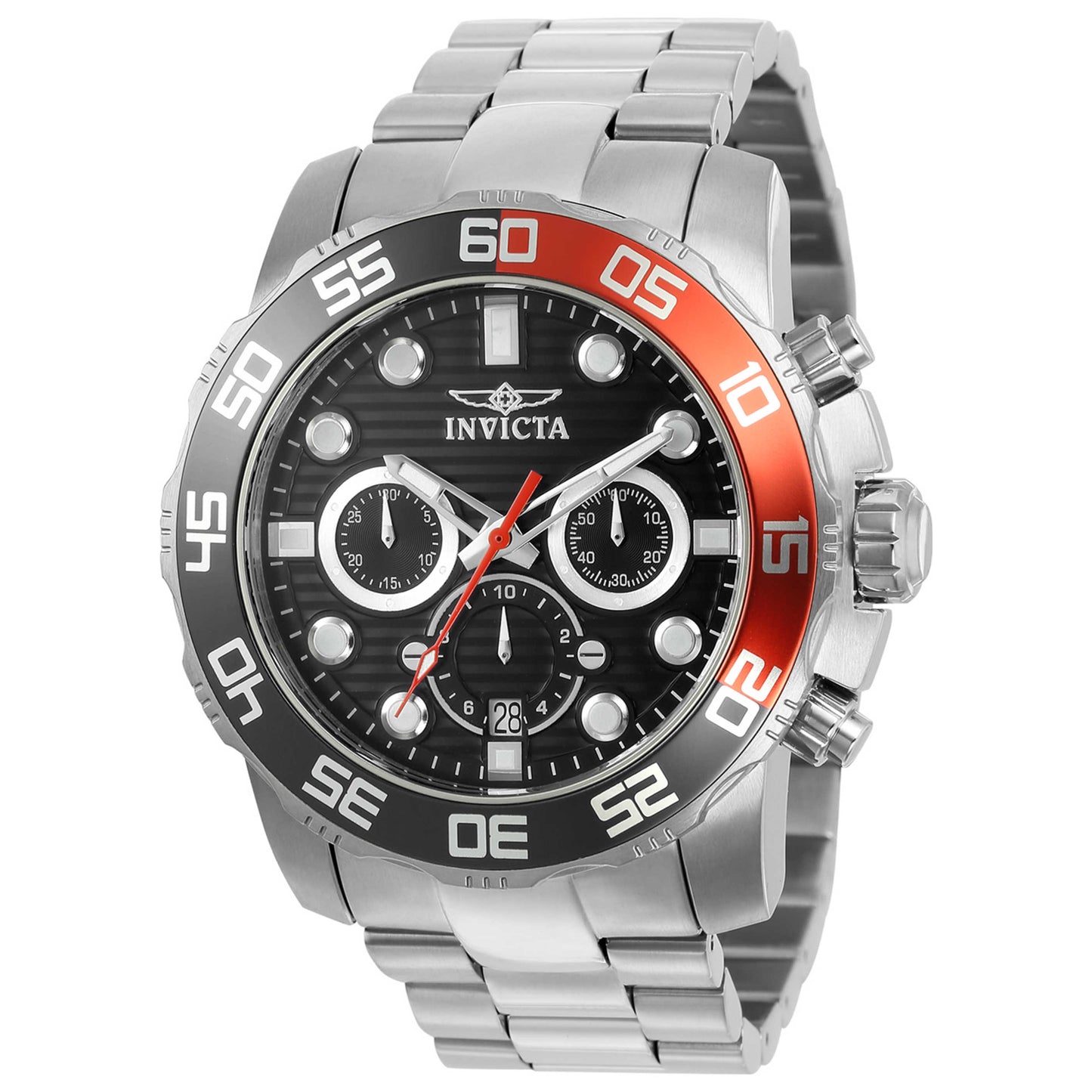 Front view of Invicta Pro Diver Men's Quartz Watch 22230