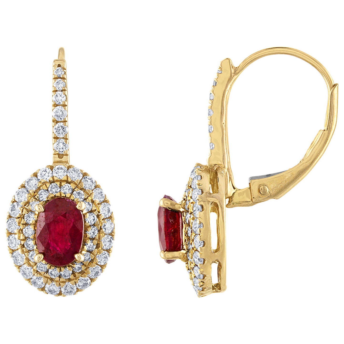 Tresorra Fashion Women's Earrings 227-RG-RBY - Image #4