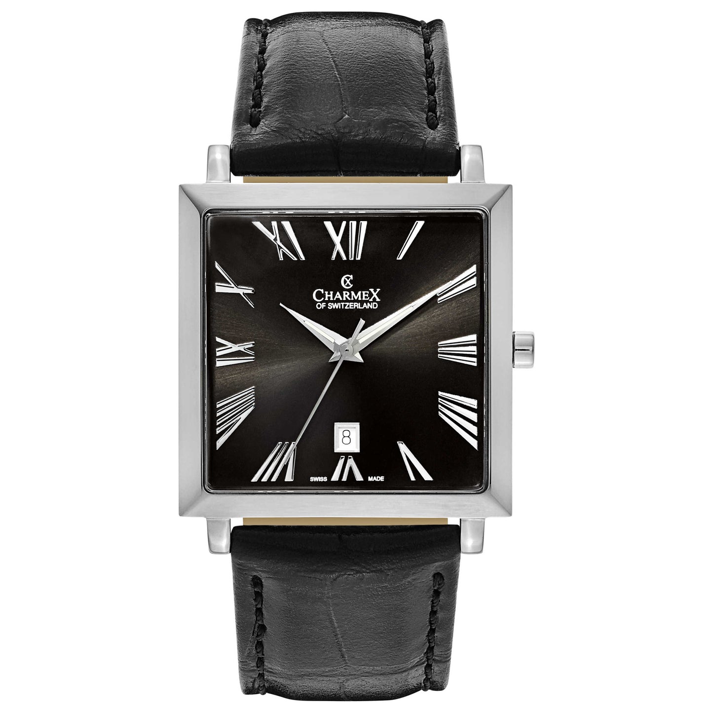 Front view of Charmex Basel Men's Swiss Quartz (Battery-Powered) Watch 2276