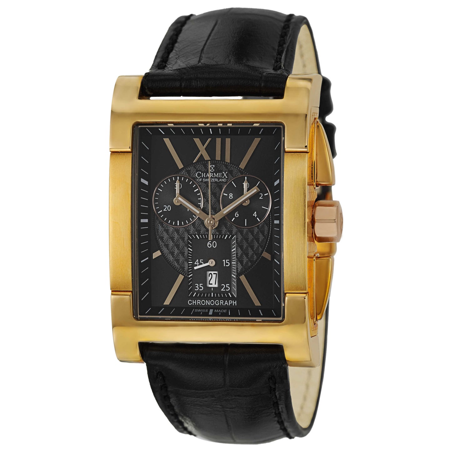 Front view of Charmex Lausanne Men's Swiss Quartz (Battery-Powered) Watch 2291