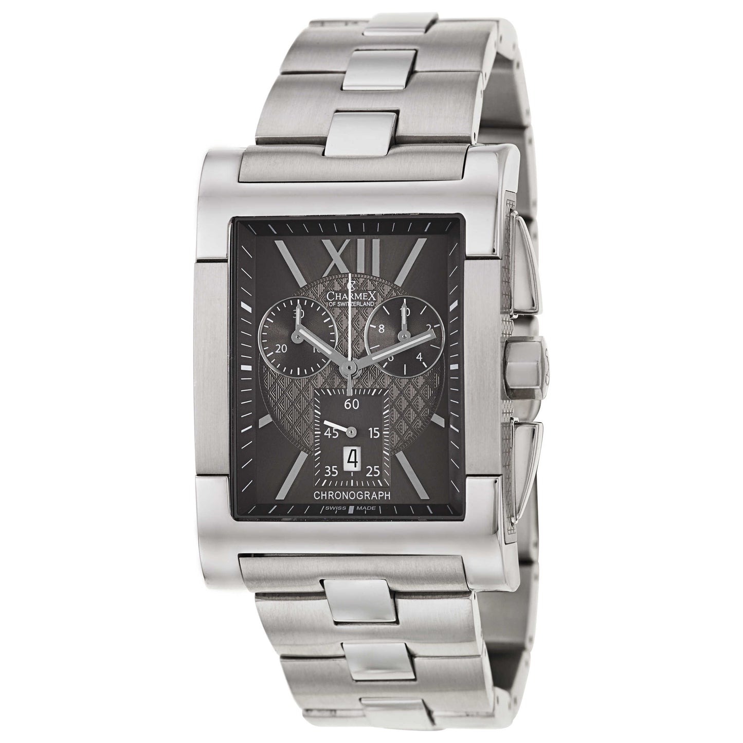 Front view of Charmex Lausanne Men's Swiss Quartz (Battery-Powered) Watch 2306