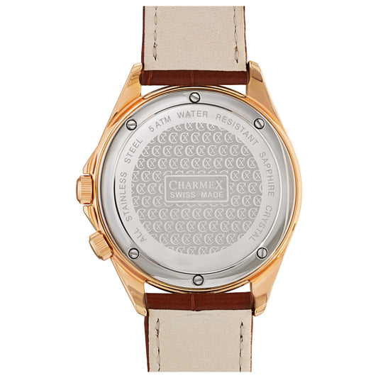 Charmex Globetrotter Men's Swiss Quartz (Battery-Powered) Watch 2317 - Image #2