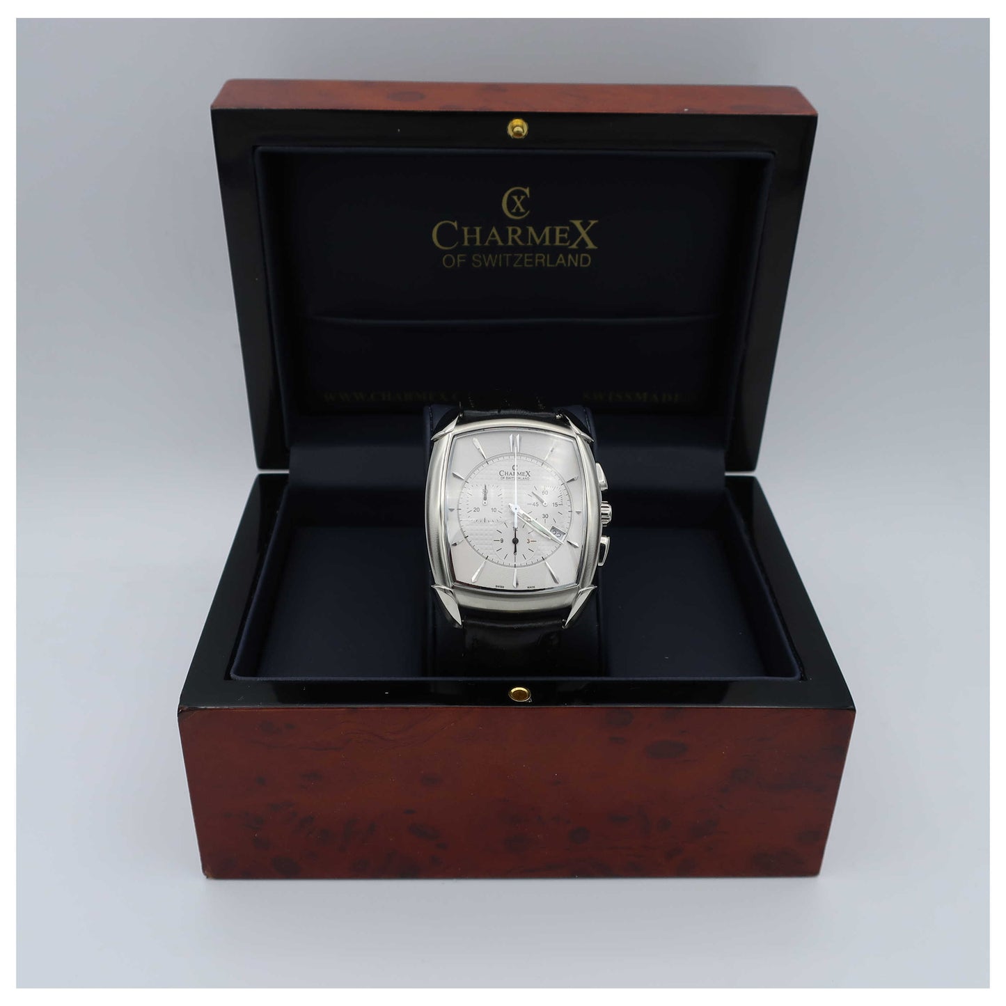 Charmex Evian Men's Swiss Quartz (Battery-Powered) Watch 2385-SD - Image #6