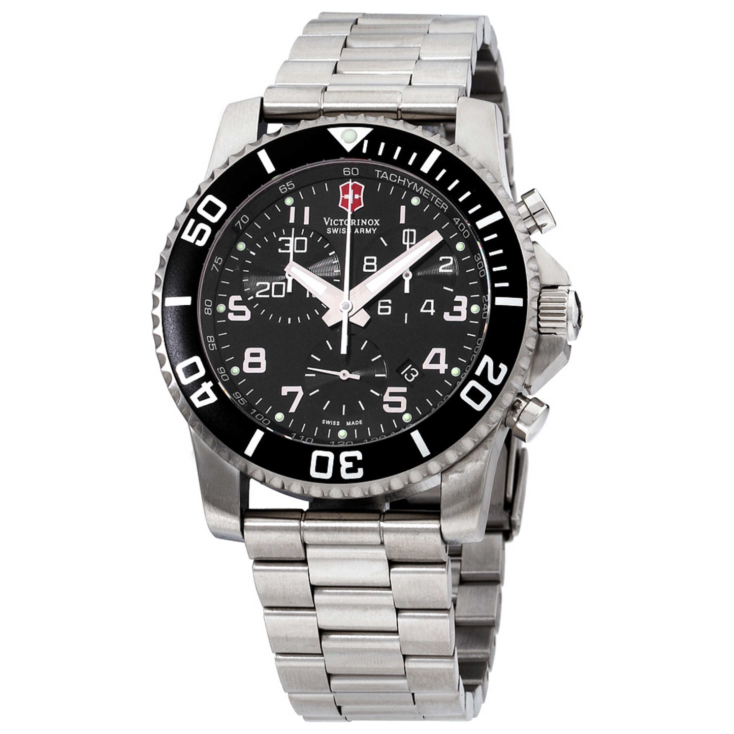 Front view of Victorinox Swiss Army Maverick Men's Quartz Watch 24144-1