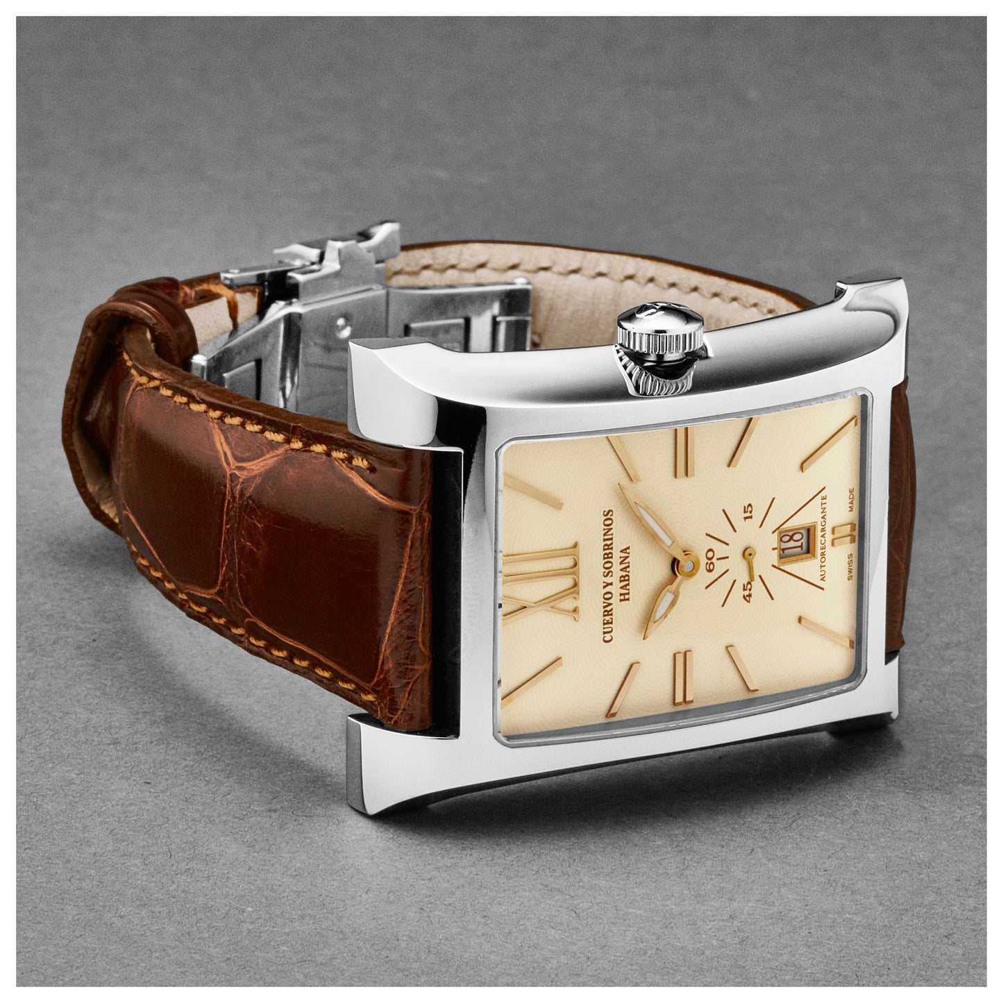 Cuervo y Sobrinos Esplendidos Men's Automatic Watch 2415.1CG - Image #4