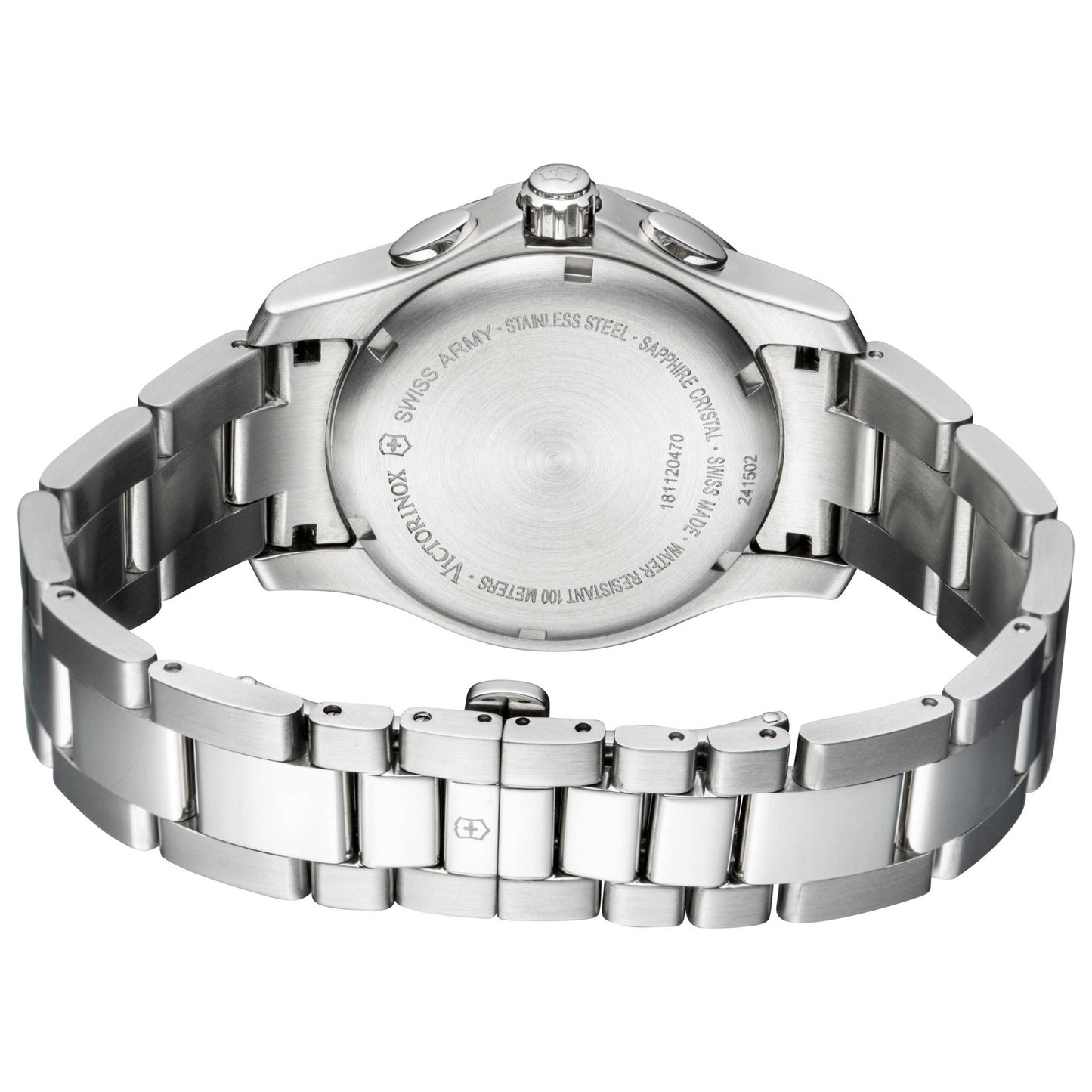 Left view of Victorinox Swiss Army Alliance Sport Chrono Women's Quartz Watch 241502