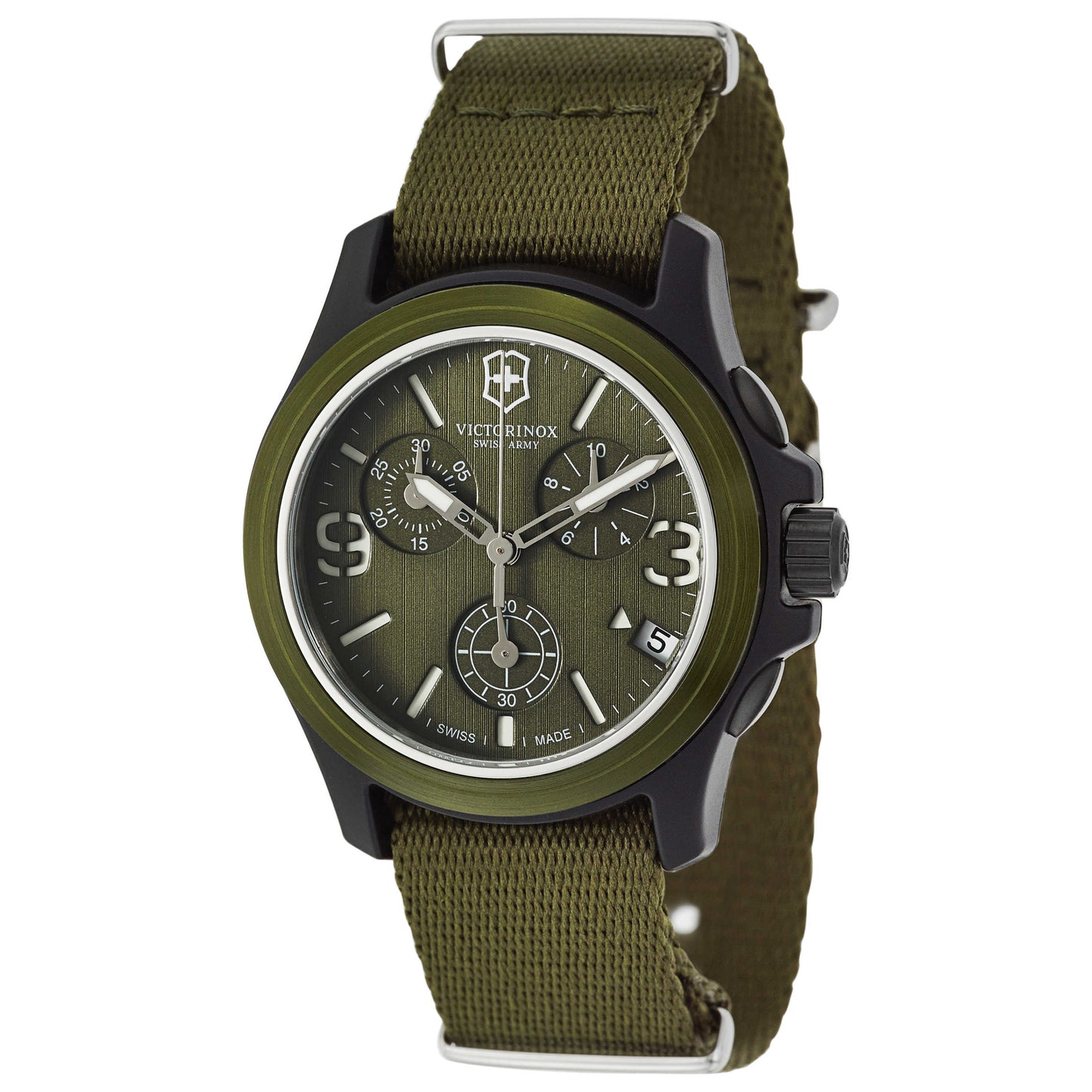 Front view of Victorinox Swiss Army Original Men's Swiss Quartz (Battery-Powered) Watch 241531