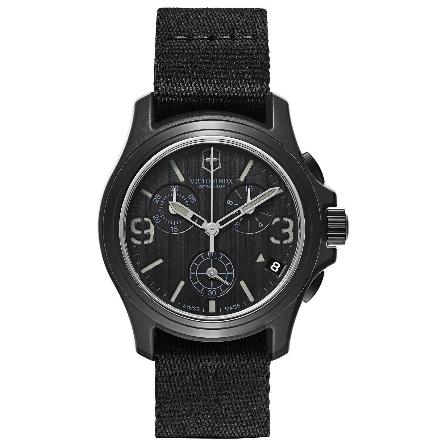 Front view of Victorinox Swiss Army Original Men's Swiss Quartz (Battery-Powered) Watch 241534