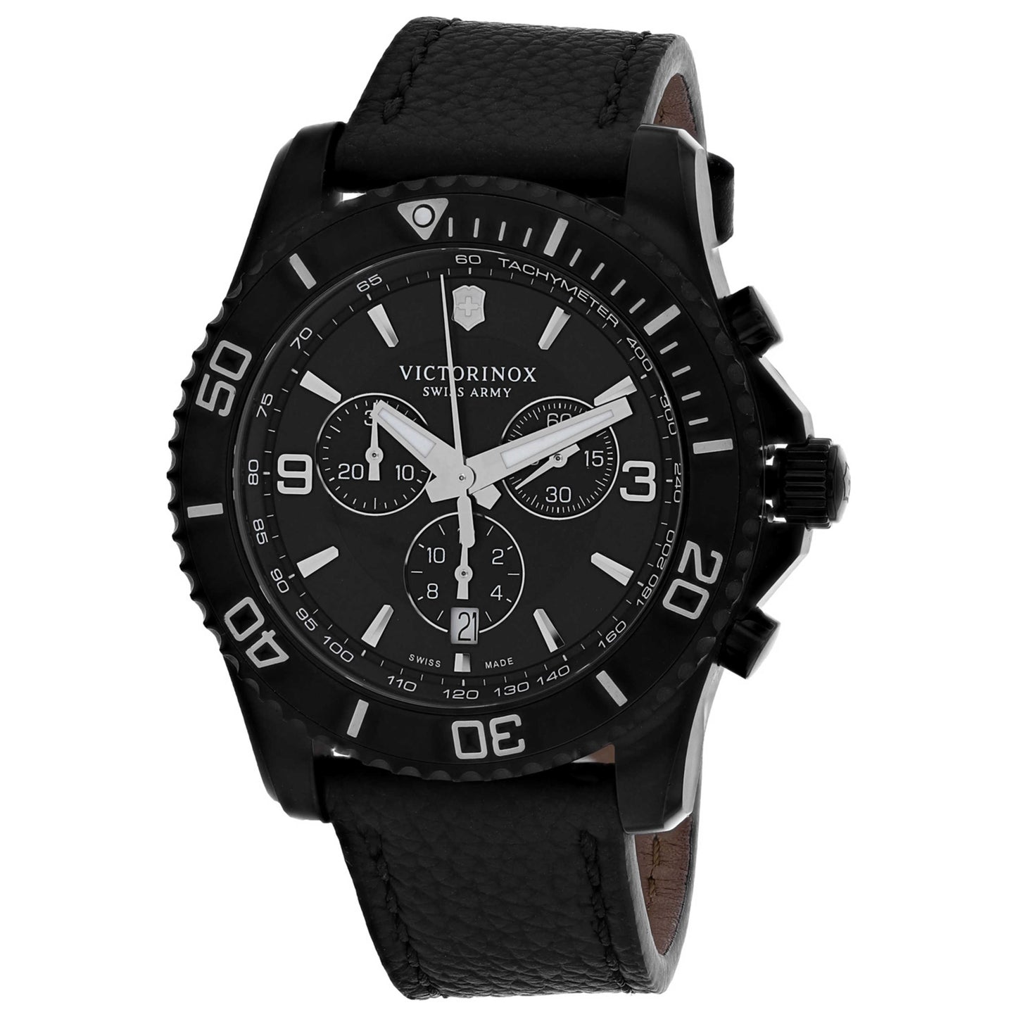 Front view of Swiss Army Classic Men's Quartz Watch 241786