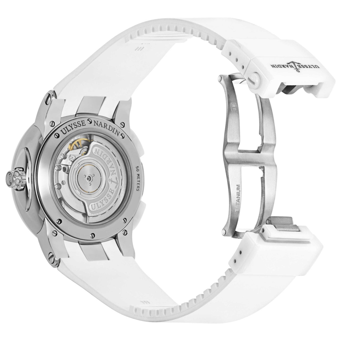Ulysse Nardin Executive Dual Time Women's Automatic Watch 243-10-3-30-05 - Image #7