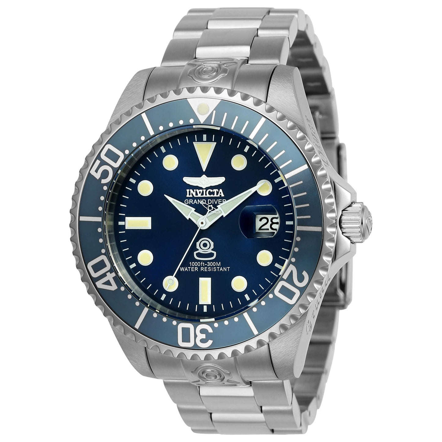 Front view of Invicta Pro Diver Men's Automatic Watch 24765
