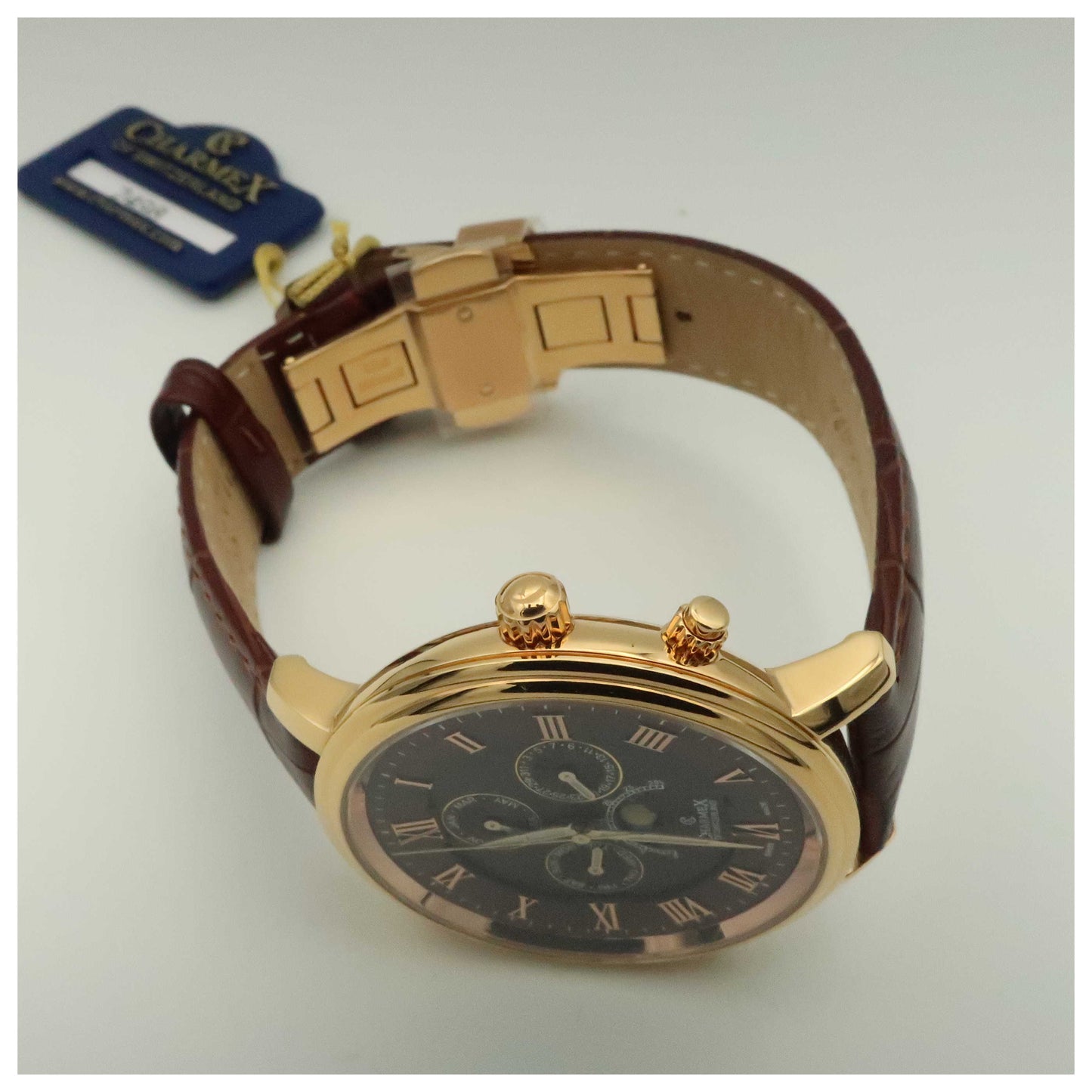 Charmex Vienna II Men's Swiss Quartz (Battery-Powered) Watch 2498-SDV - Image #8