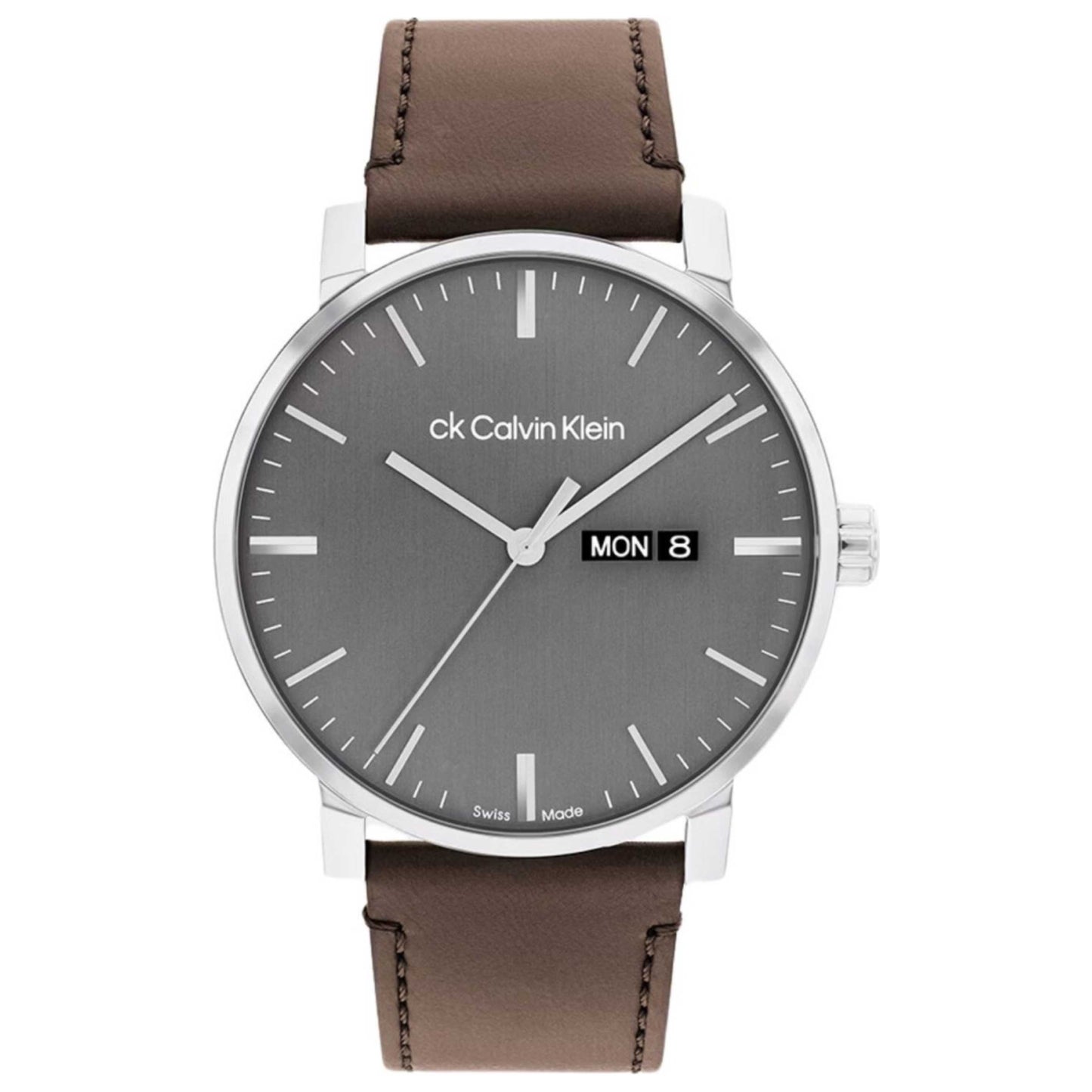 Front view of Calvin Klein Swiss Architectural Men's Quartz Watch 25000072
