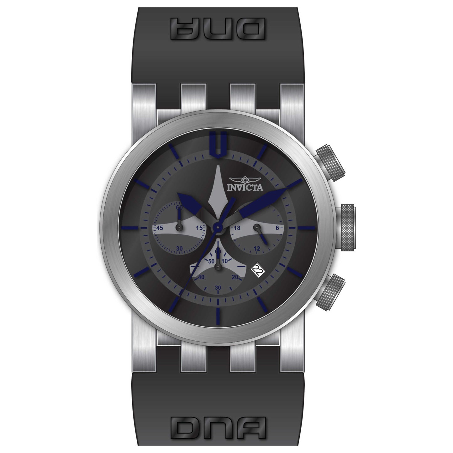 Front view of Invicta DNA Men's Quartz Watch 25057