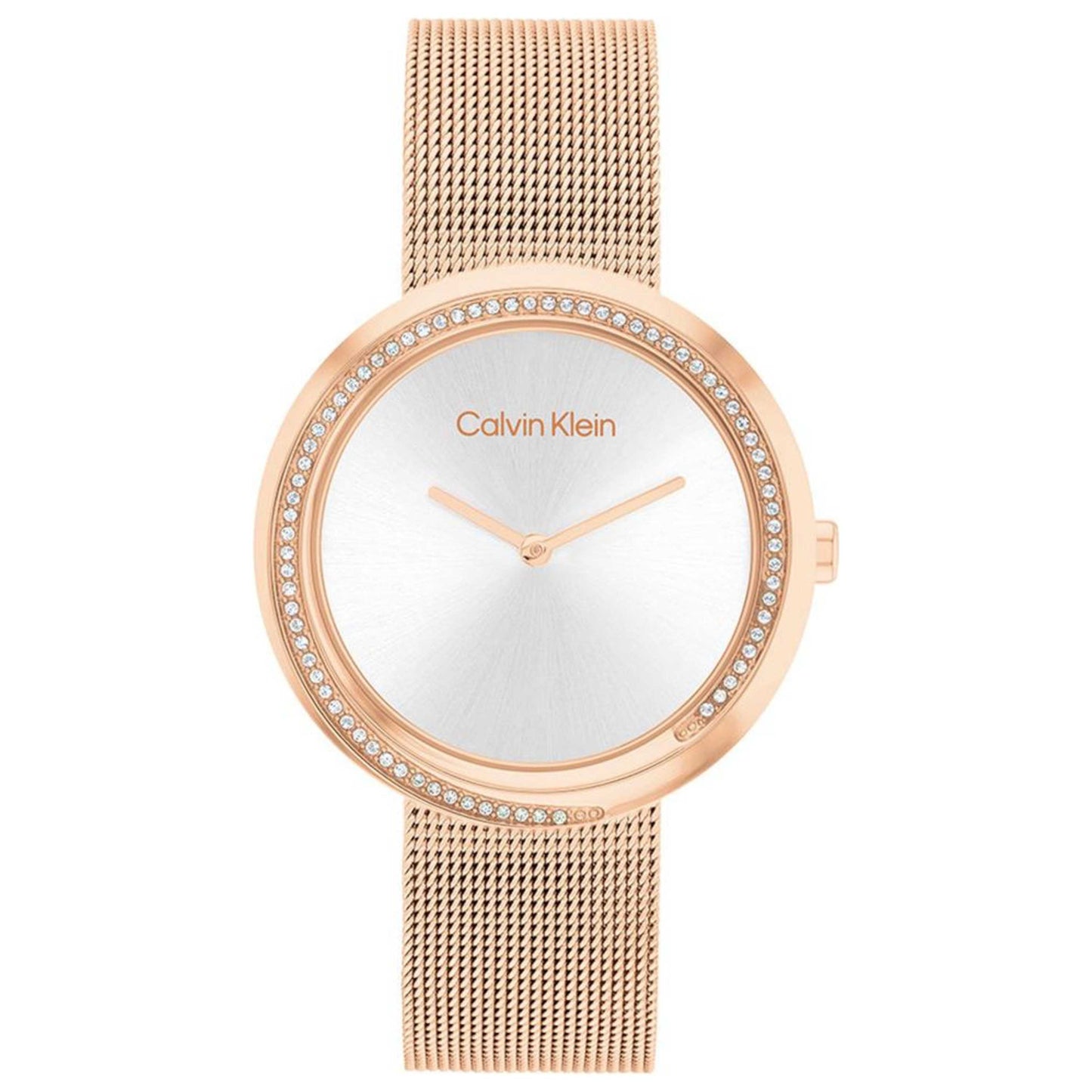 Front view of Calvin Klein Twisted Bezel Women's Quartz Watch 25200312