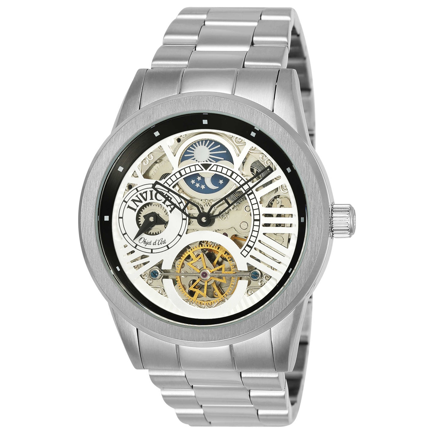 Front view of Invicta Objet D Art Men's Automatic Watch 25263