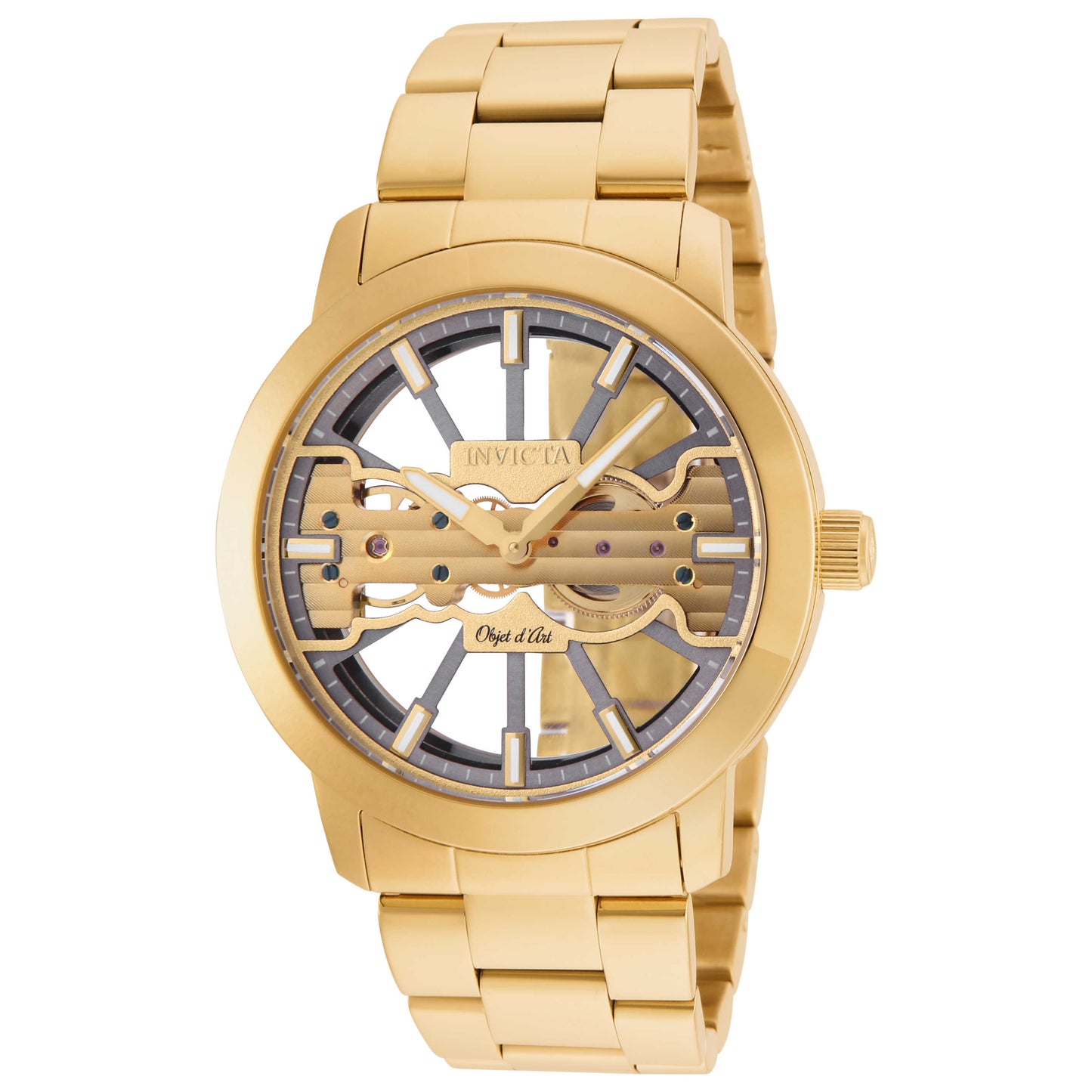 Front view of Invicta Objet D Art Men's Manual-Wind Watch 25270