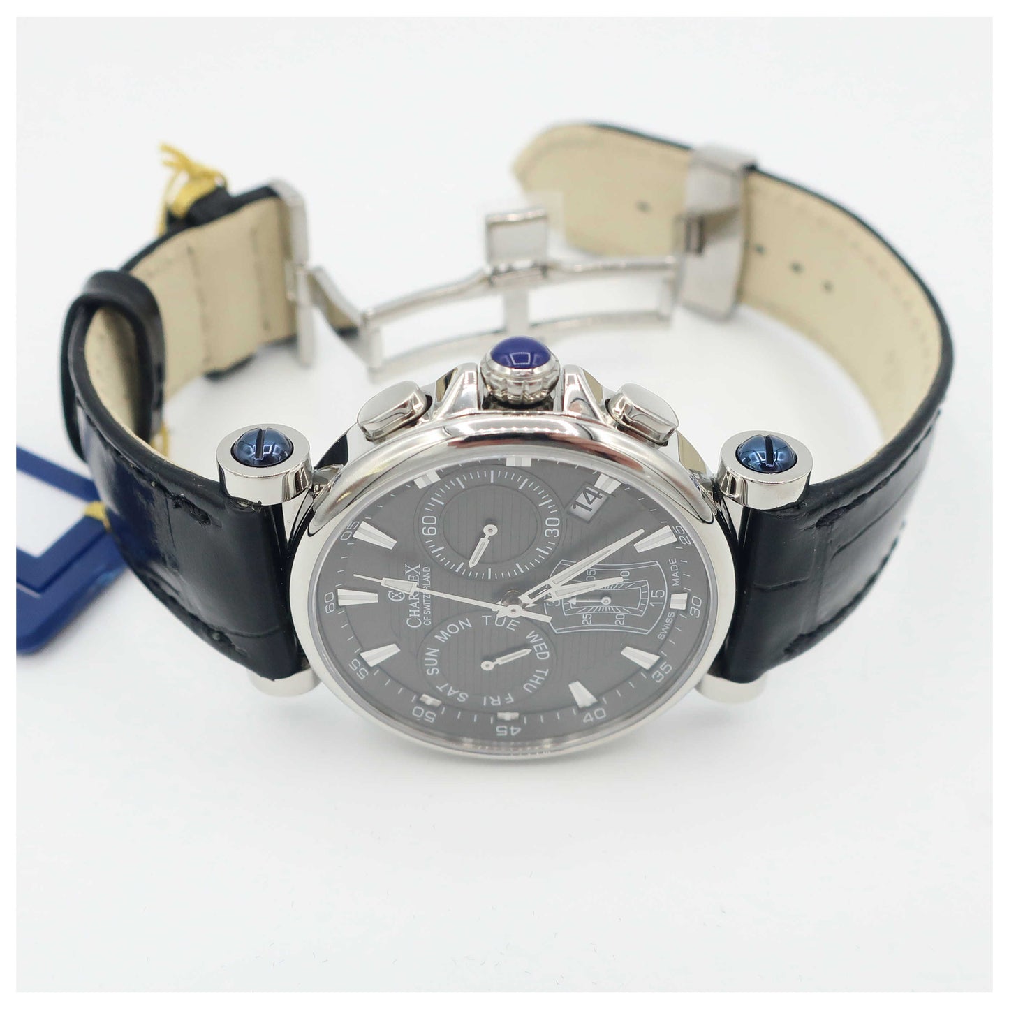Charmex Fifth Avenue Men's Swiss Quartz (Battery-Powered) Watch 2581-SD - Image #8