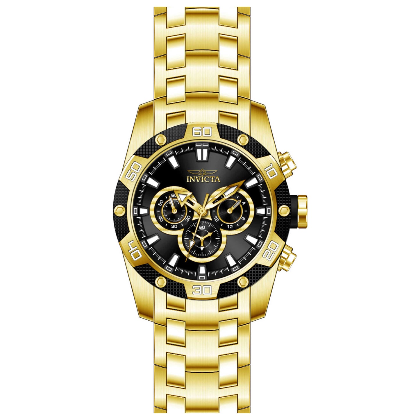 Front view of Invicta Speedway Men's Quartz Watch 25840