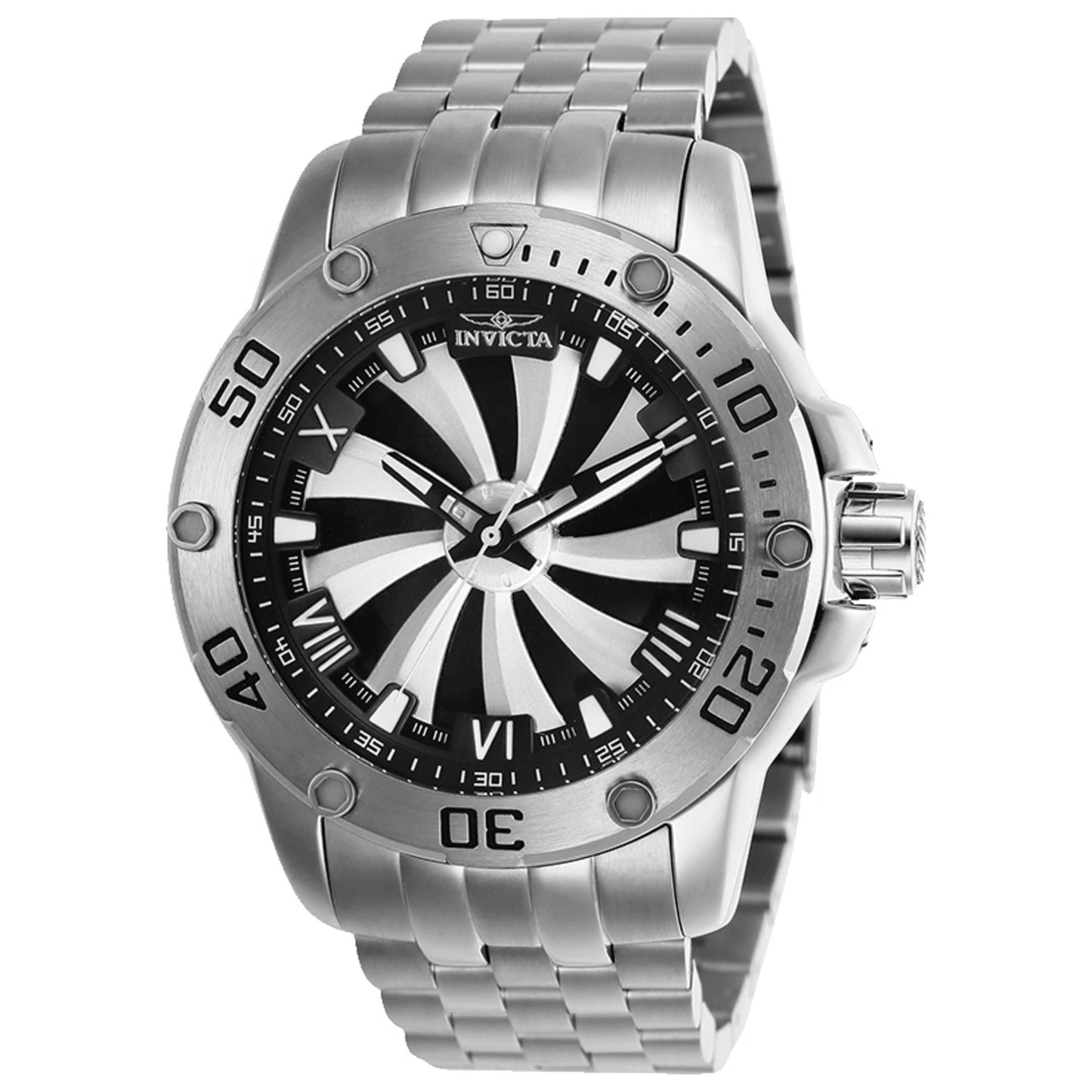 Front view of Invicta Speedway Men's Automatic Watch 25847