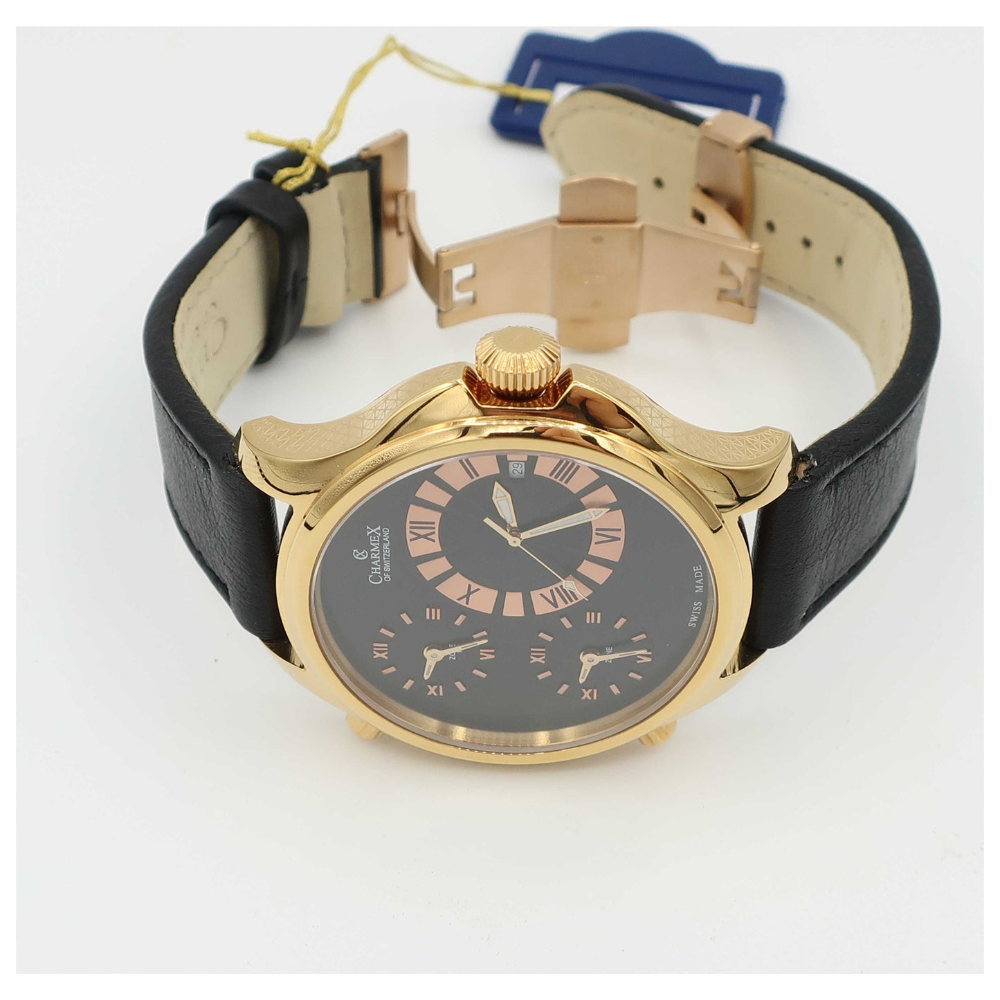 Charmex Cosmopolitan II Men's Swiss Quartz (Battery-Powered) Watch 2591-SD - Image #8