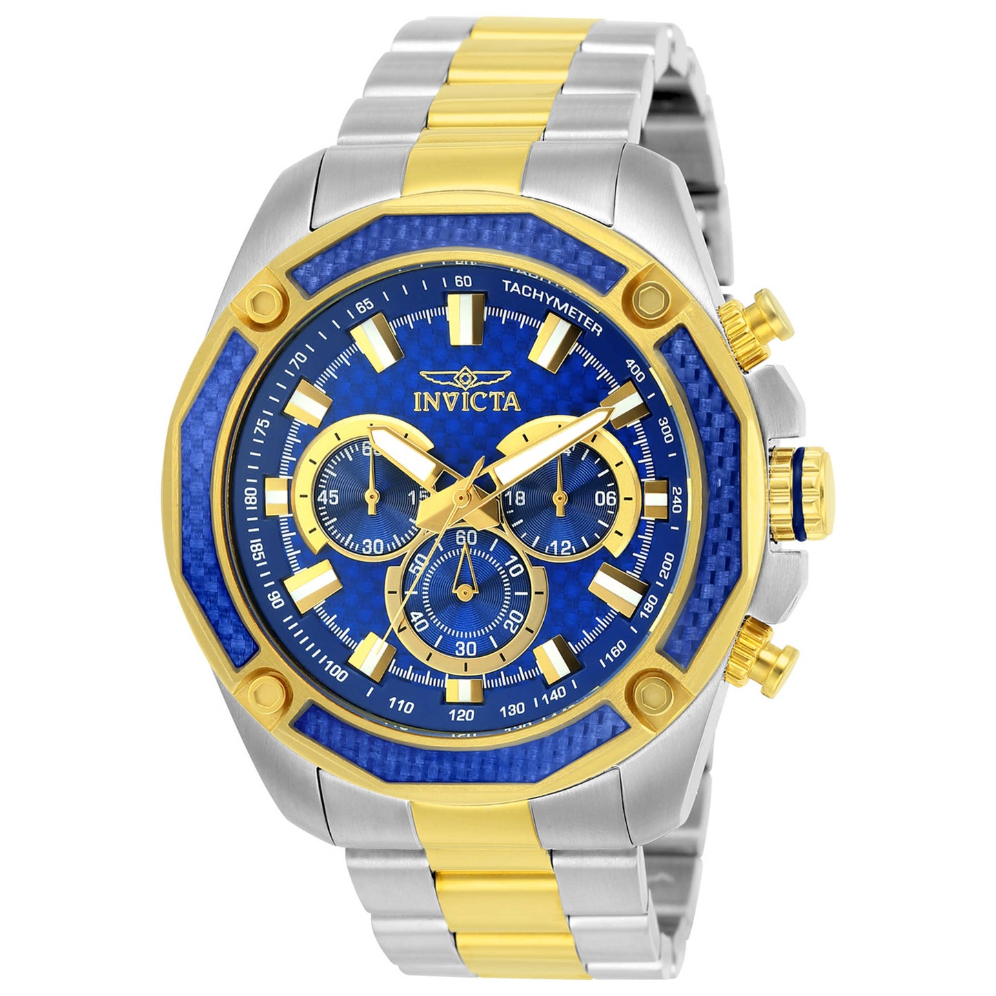 Front view of Invicta Aviator Men's Quartz Watch 25975