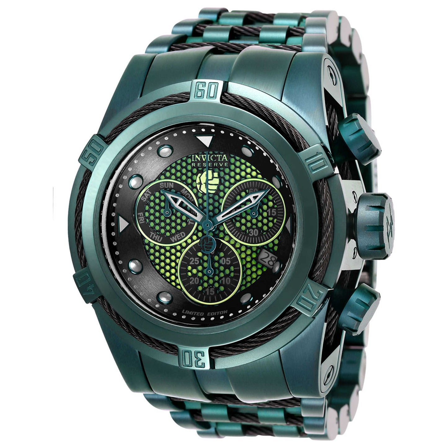 Front view of Invicta Marvel Men's Quartz Watch 26013