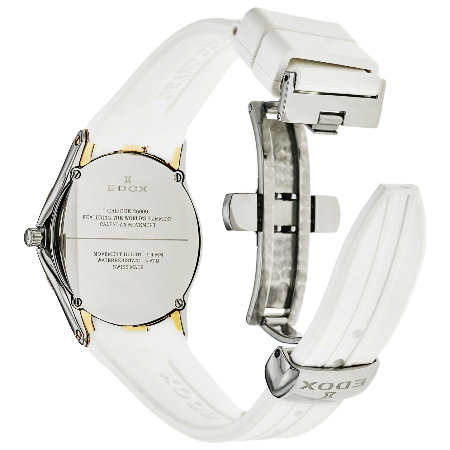 Edox Grand Ocean Women's Swiss Quartz (Battery-Powered) Watch 26024-357J-BID - Image #7