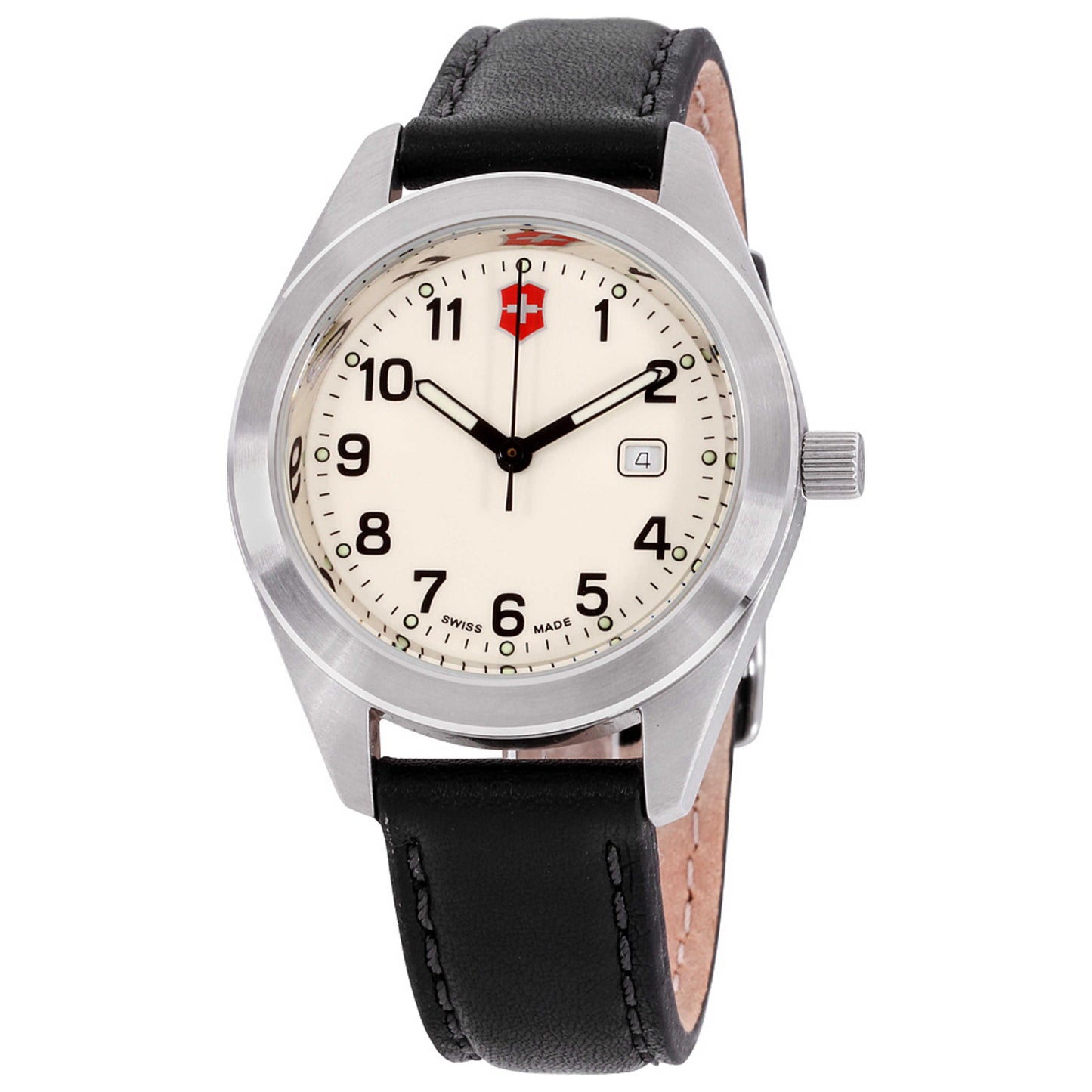 Front view of Victorinox Swiss Army Garrison Women's Quartz Watch 26027-CB