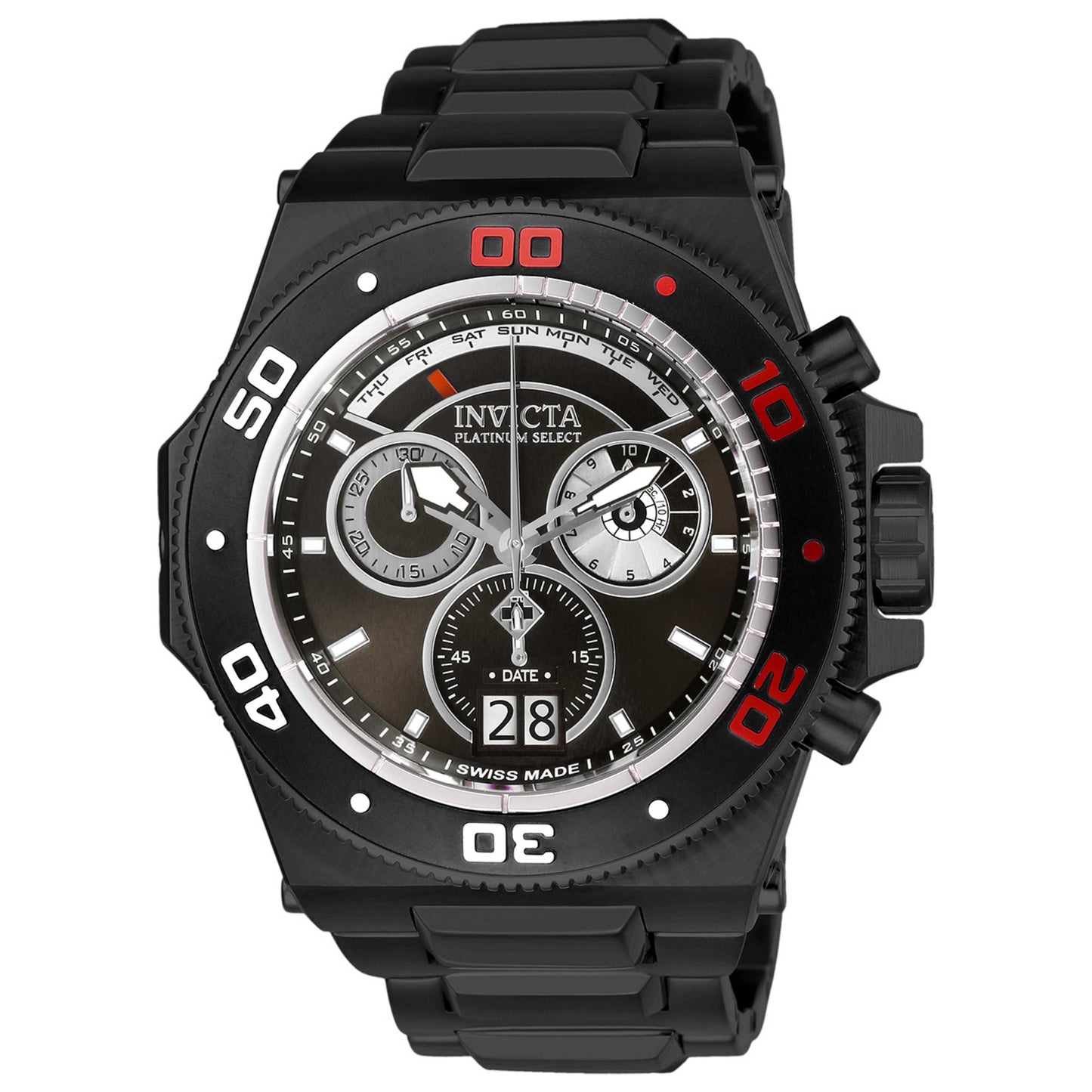 Front view of Invicta Akula Men's Quartz Watch 26049