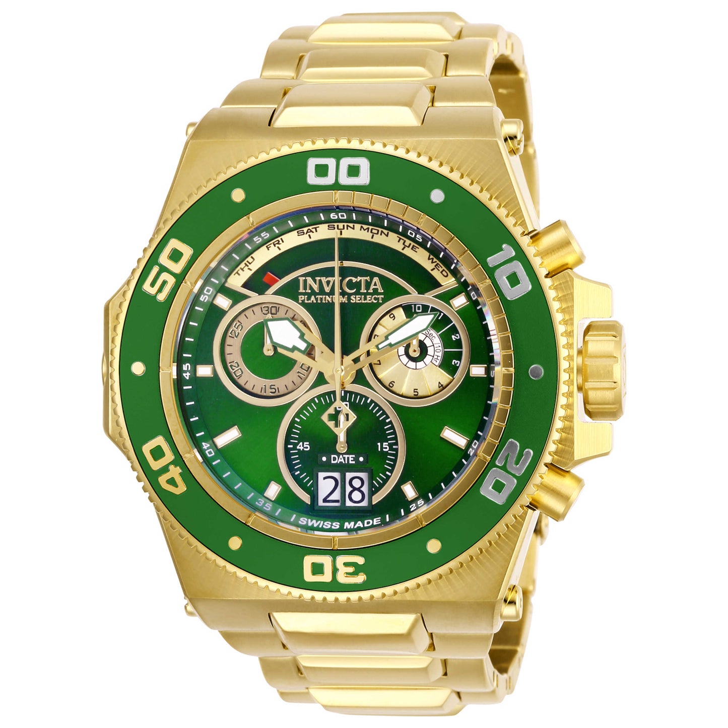 Front view of Invicta Akula Men's Quartz Watch 26051