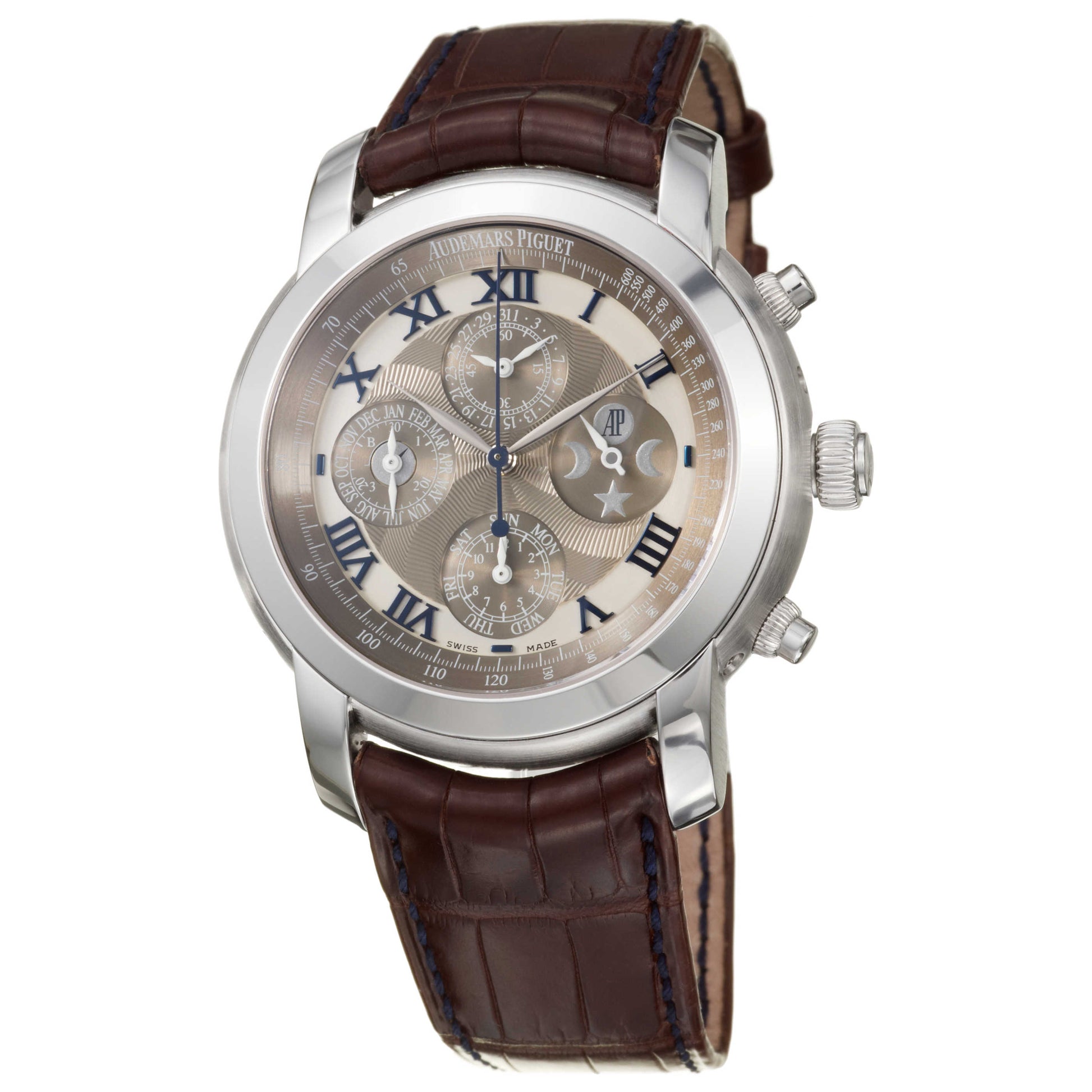 Front view of Audemars Piguet Jules Audemars Men's Automatic Watch 26094BC-OO-D095CR-01