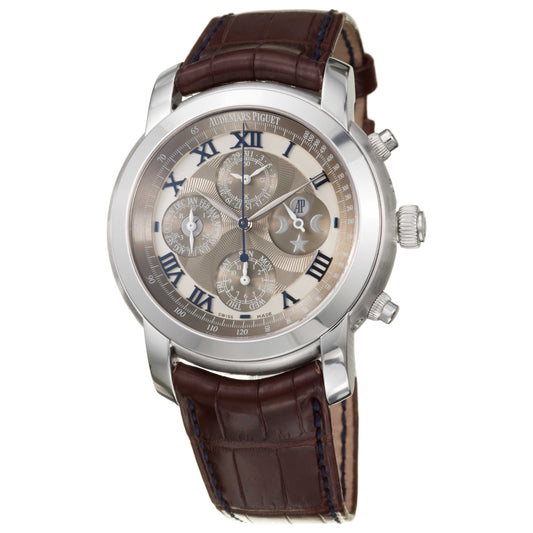 Front view of Audemars Piguet Jules Audemars Men's Automatic Watch 26094BC-OO-D095CR-01