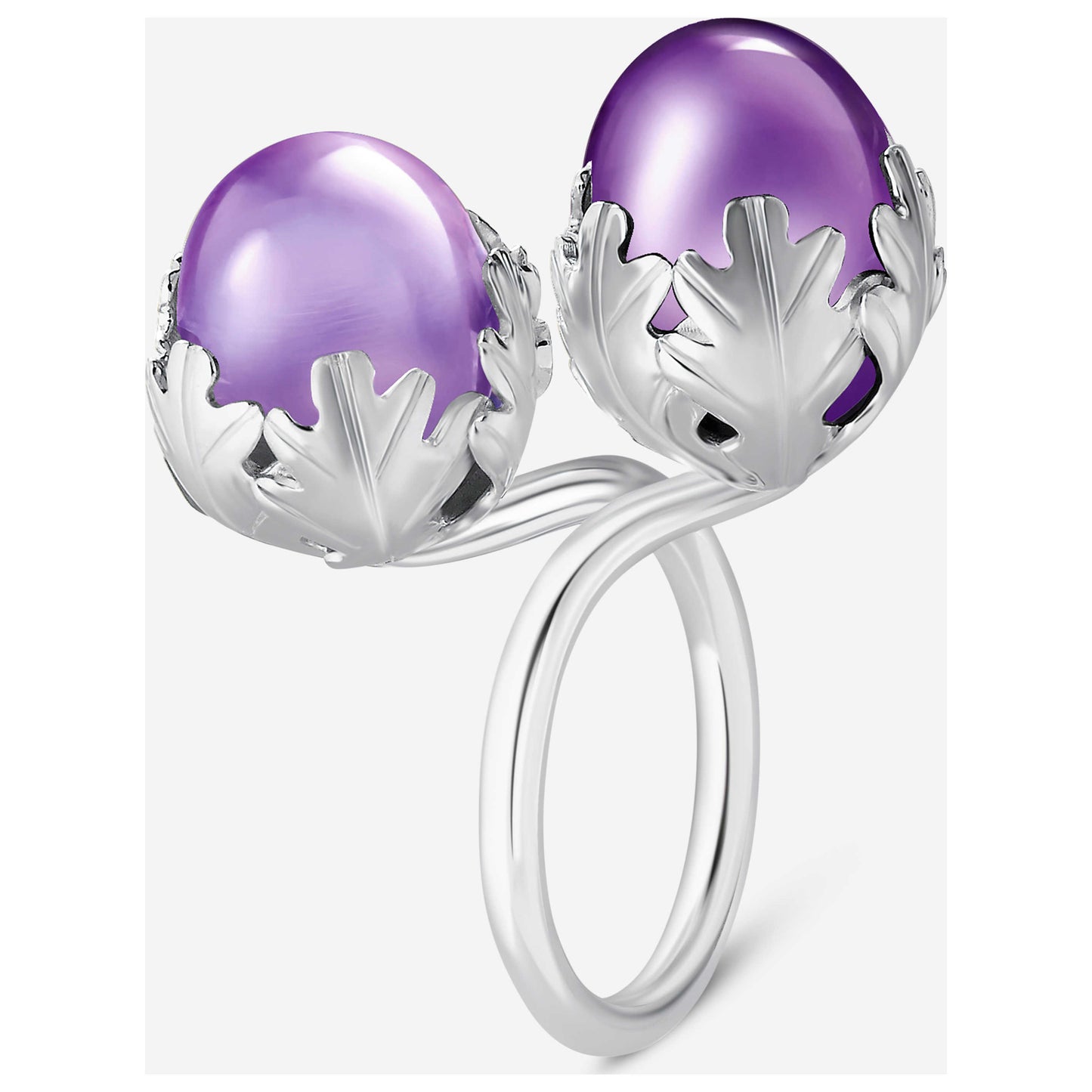 Front view of Baccarat Murmure Women's Ring 2610346