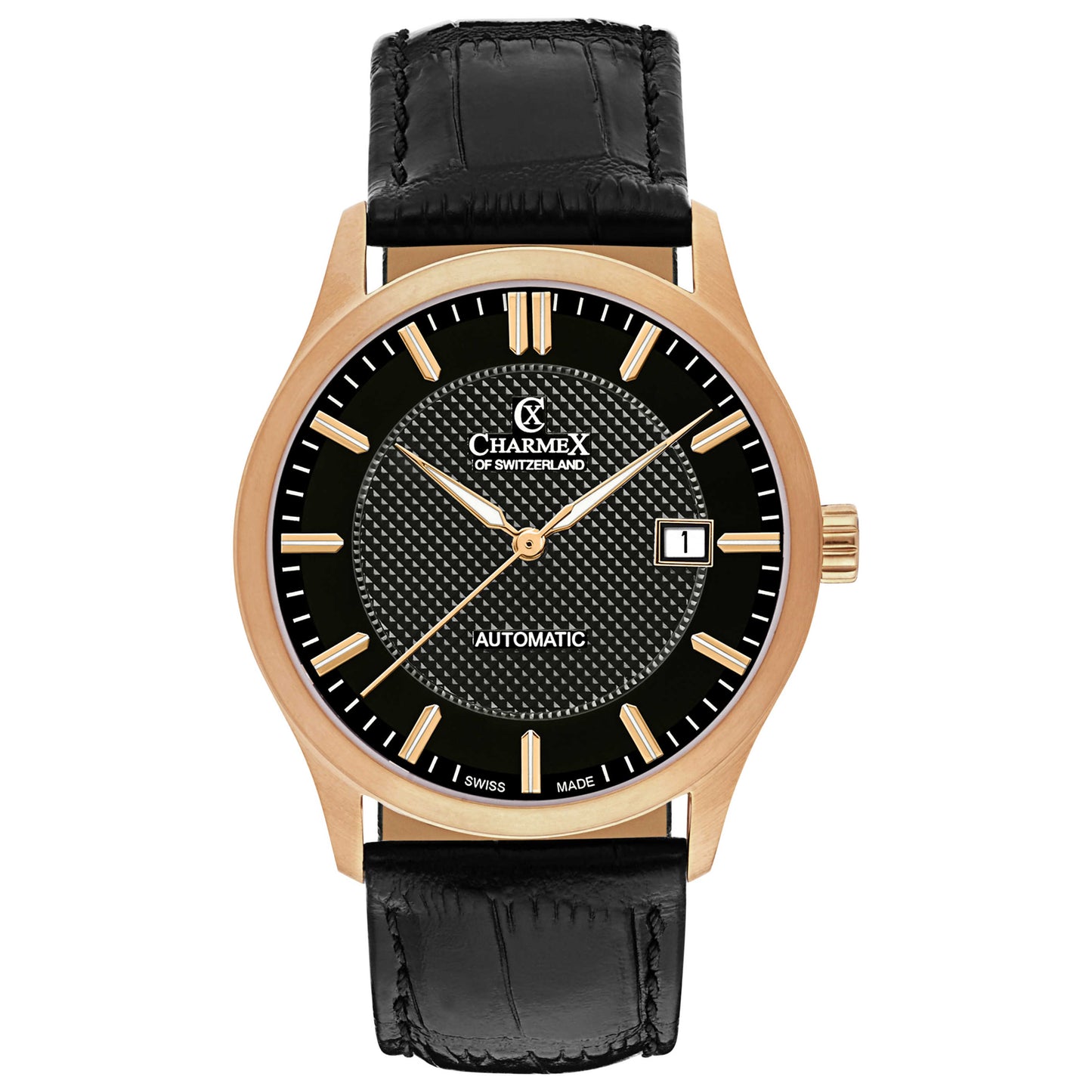 Front view of Charmex La Tremola Men's Automatic Watch 2648