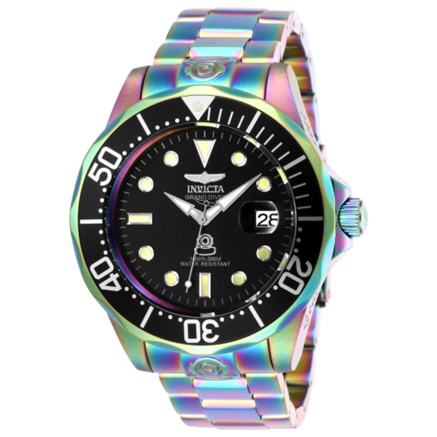 Front view of Invicta Pro Diver Men's Automatic Watch 26601